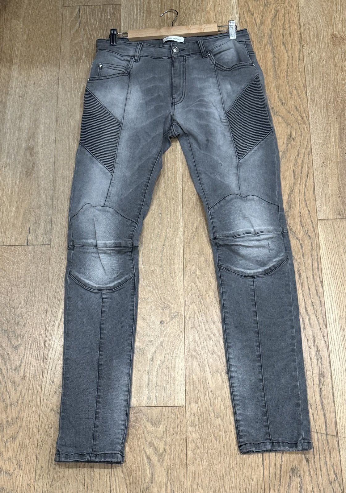 Pierre Balmain Balmain Biker Jeans Size US 32 / EU 48 - 1 Thumbnail