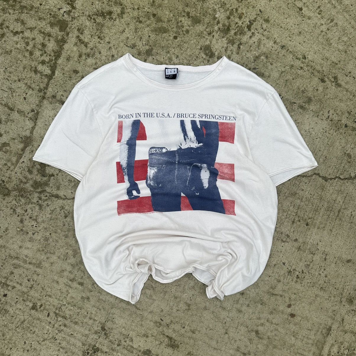 Japanese Brand Vintage T-shirts Born in The USA Bruce Springsteen 2021 USA Size US L / EU 52-54 / 3 - 1 Thumbnail