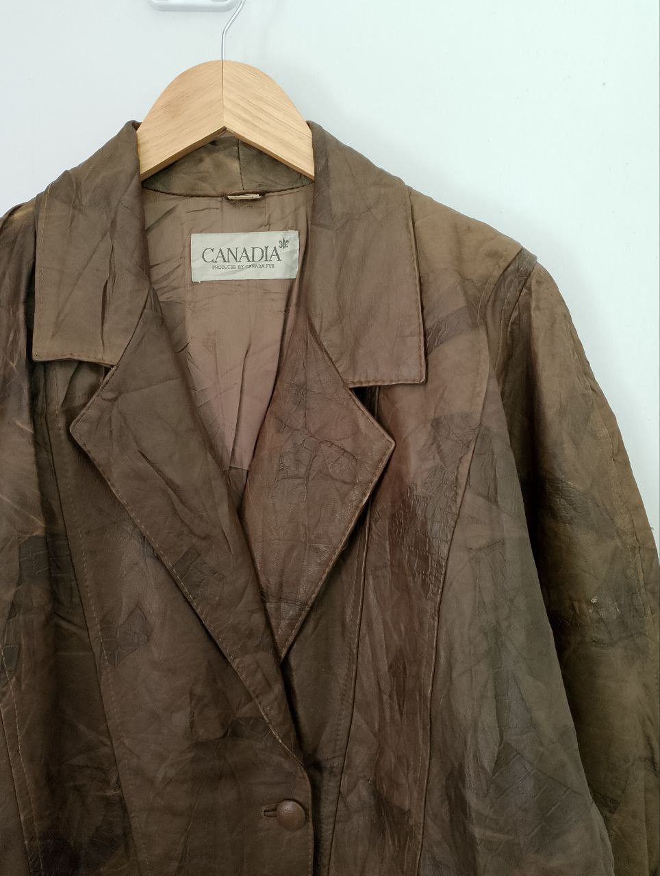 Vera Pelle Vintage VERA PELLE Canadia Echt Leder Real Leather Jacket Size US L / EU 52-54 / 3 - 4 Thumbnail