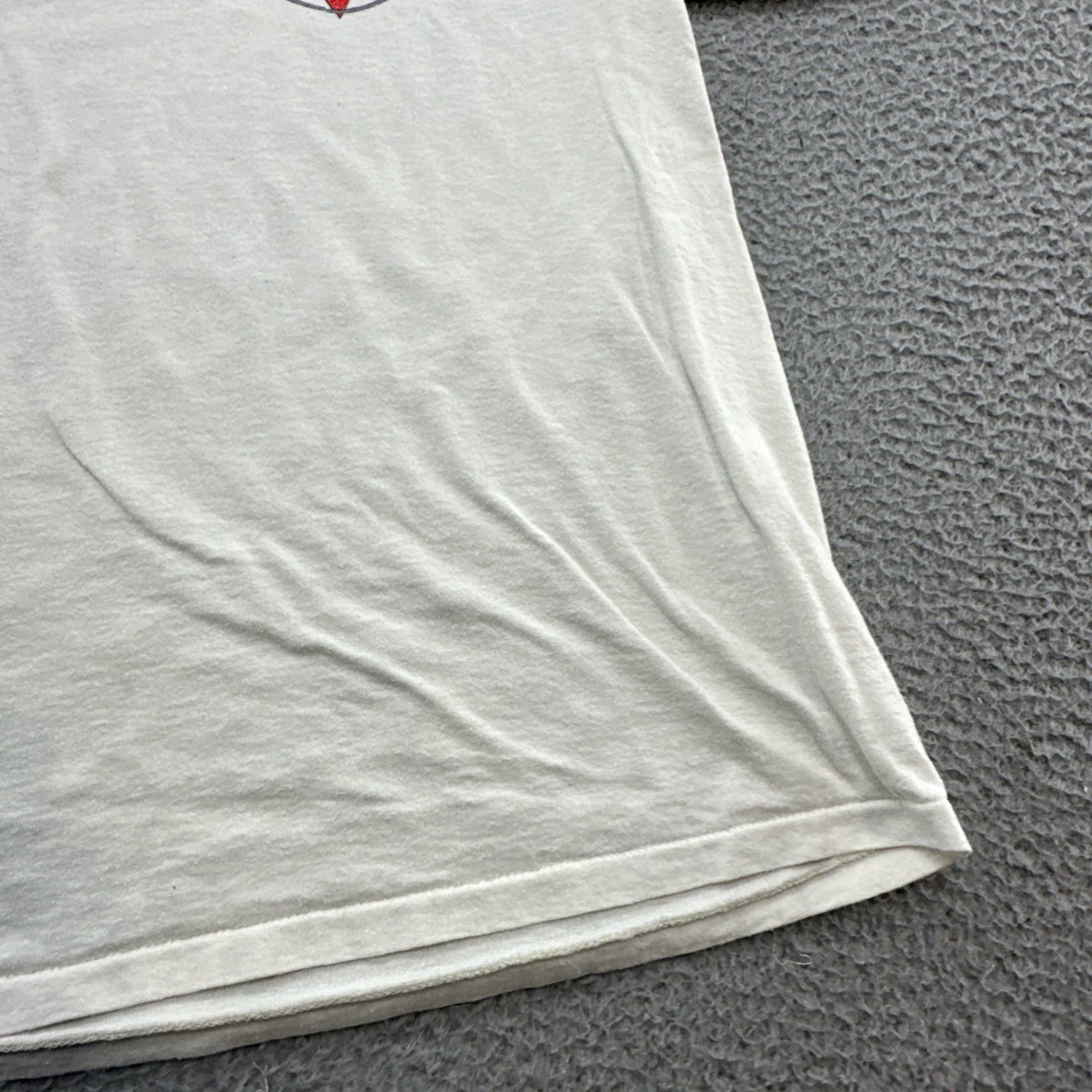 Vintage VINTAGE NHRA Winston T Shirt Mens White 1990s Adult L Nike? Size US L / EU 52-54 / 3 - 7 Thumbnail