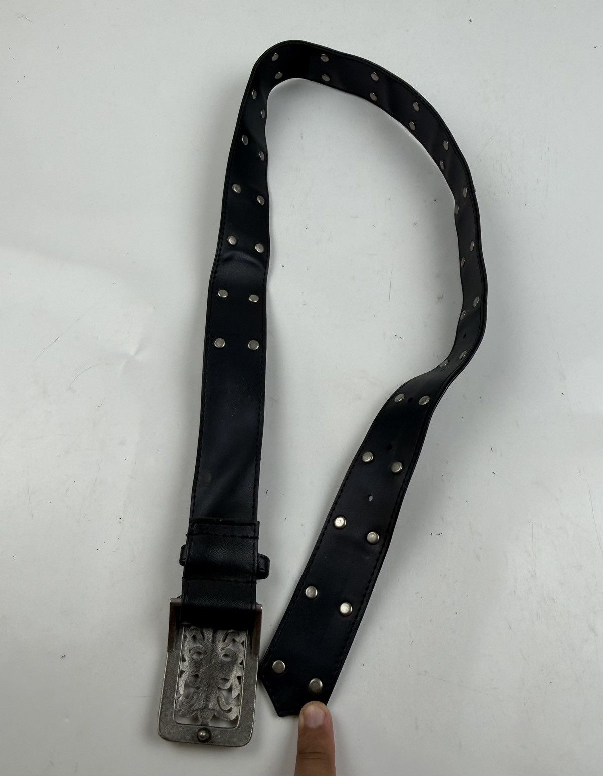 Japanese Brand punk style studded belt tc52 Size 30 - 8 Thumbnail