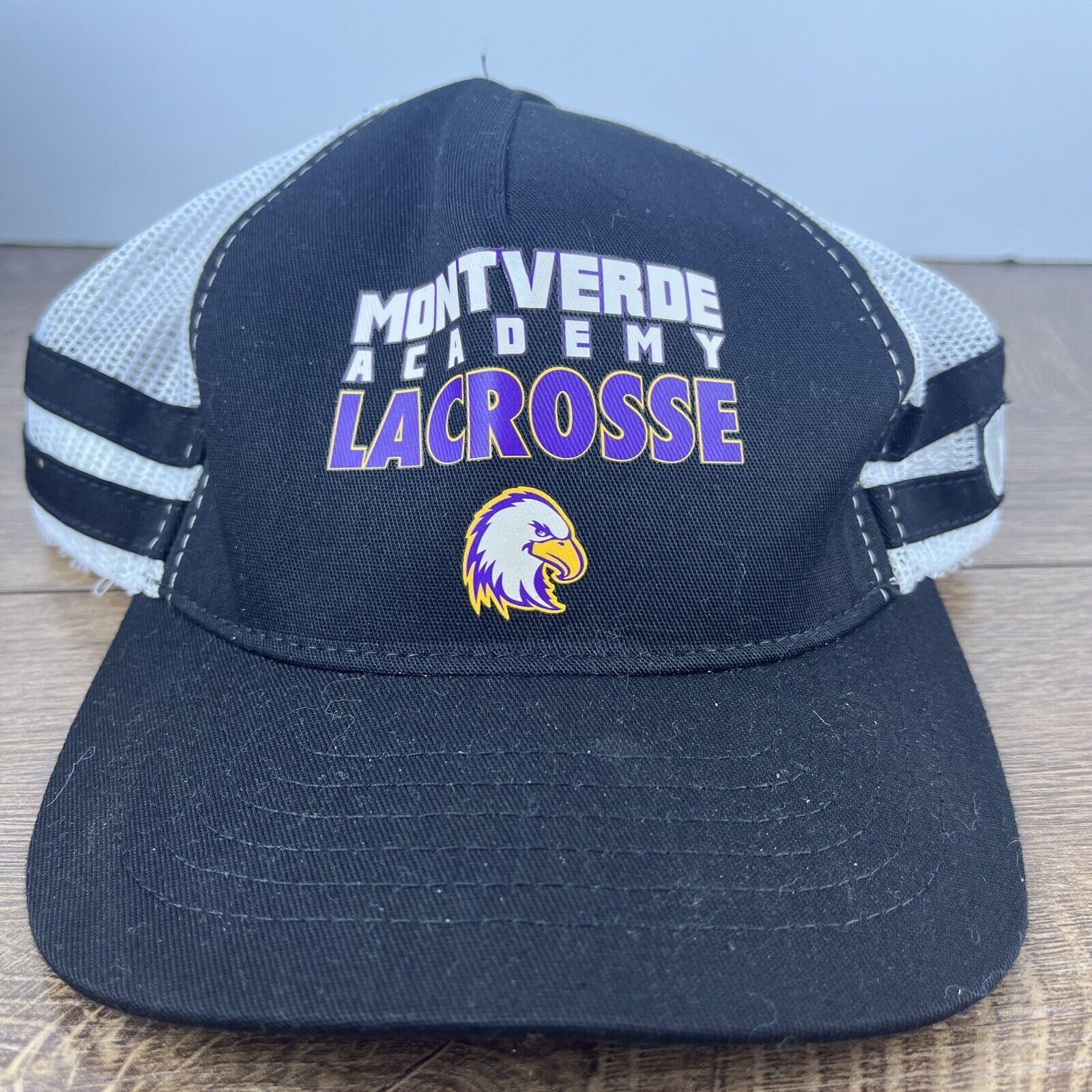 Other Mountverde Academy Lacrosse Hat Eagles Black Hat Adjustable Size ONE SIZE - 1 Thumbnail