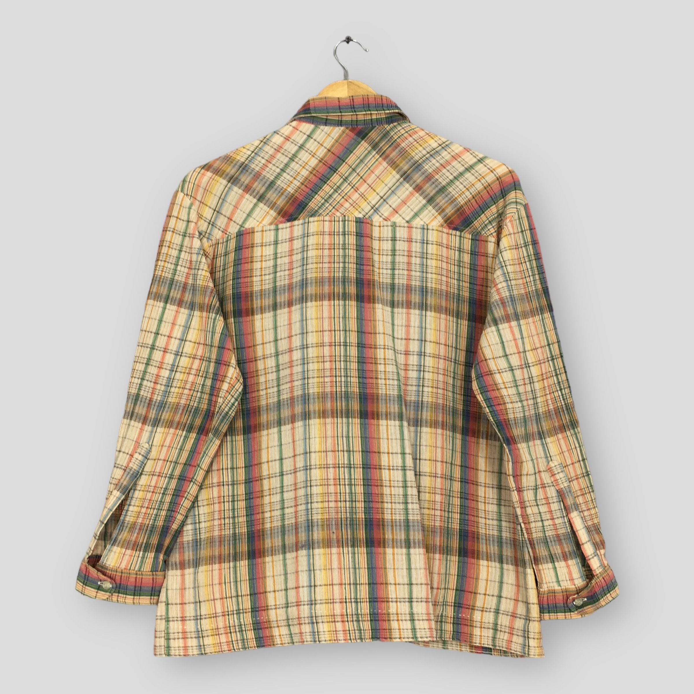 Givenchy × Vintage Vintage Givenchy Paris Checkered Cotton Jacket Medium Size US M / EU 48-50 / 2 - 9 Thumbnail
