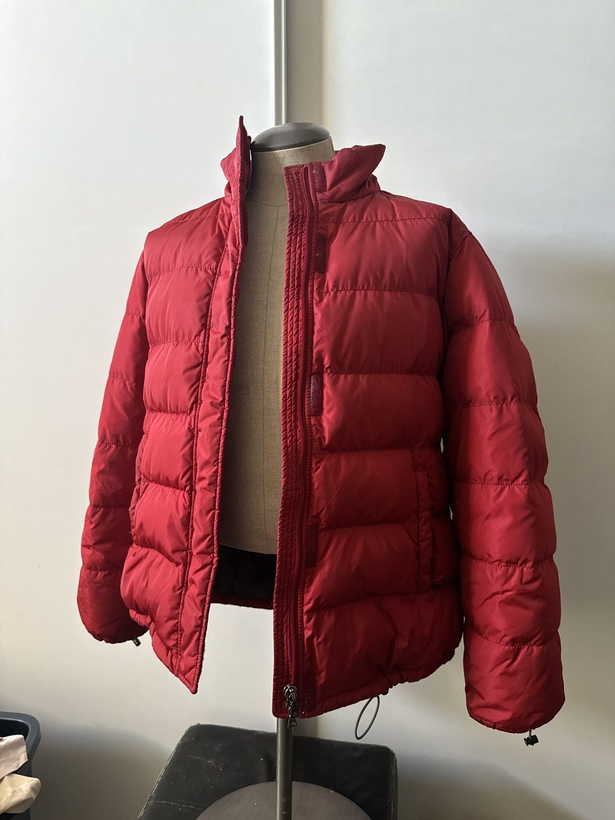 Prada Prada Sport Linea Rossa down-filled two-tone puffer jacket Size US M / EU 48-50 / 2 - 9 Thumbnail