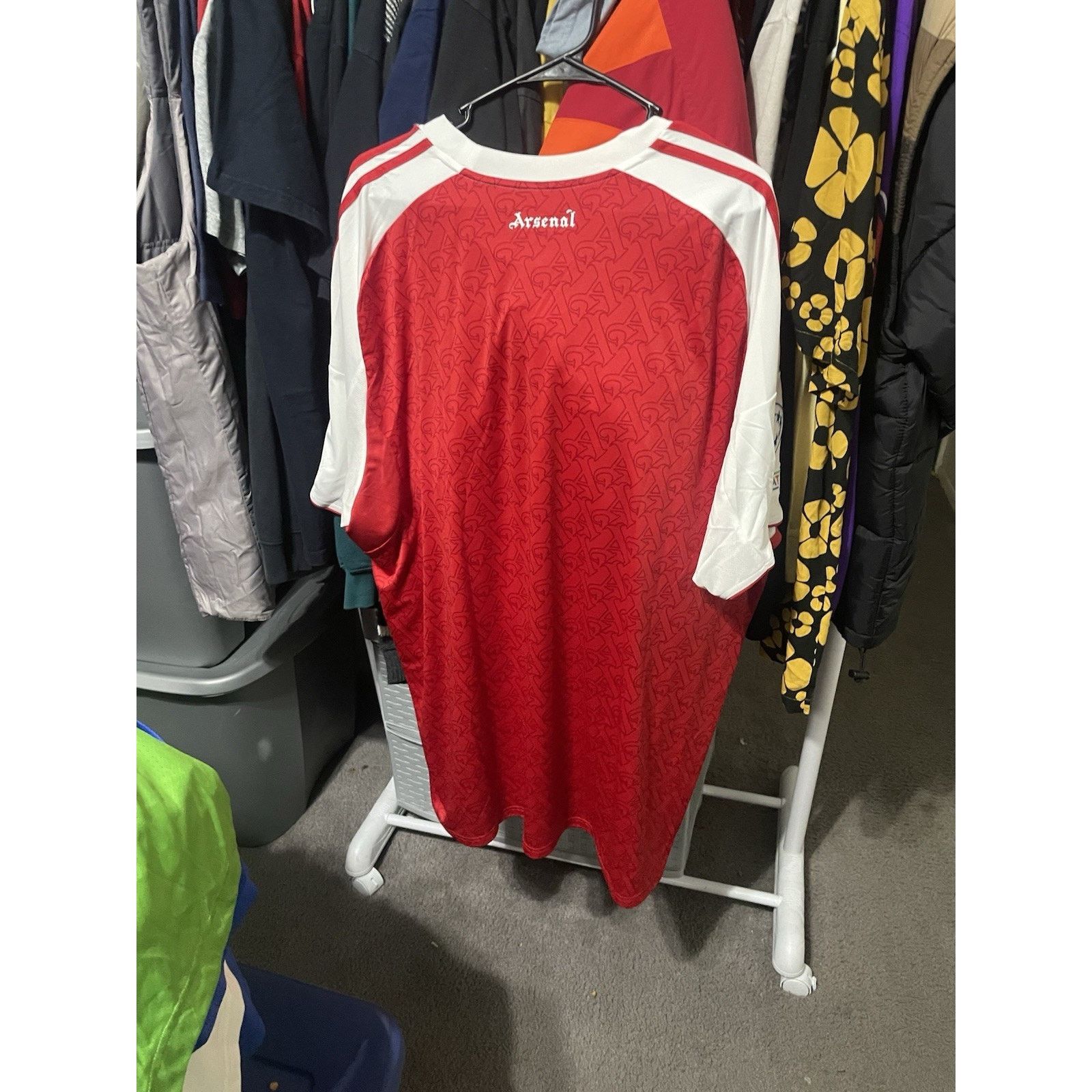 Adidas Size 3XL- Arsenal Jersey 2019/2020 Home Football Soccer Mens Size US XXL / EU 58 / 5 - 2 Thumbnail