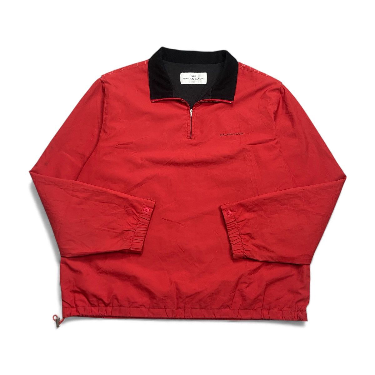 Balenciaga Balenciaga Paris Halfzip Jacket Size US L / EU 52-54 / 3 - 1 Thumbnail