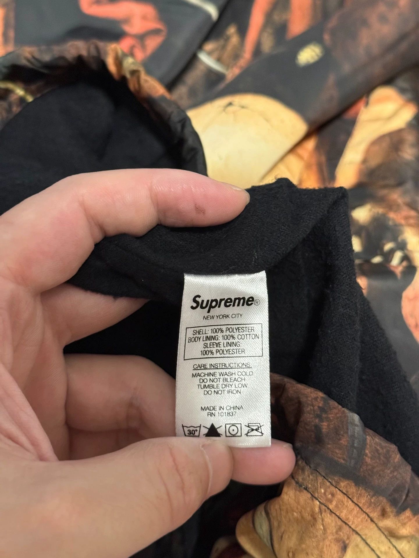 Supreme Supreme x Undercover Angel Oil Coach Jacket S (minor wear) Size US S / EU 44-46 / 1 - 7 Thumbnail