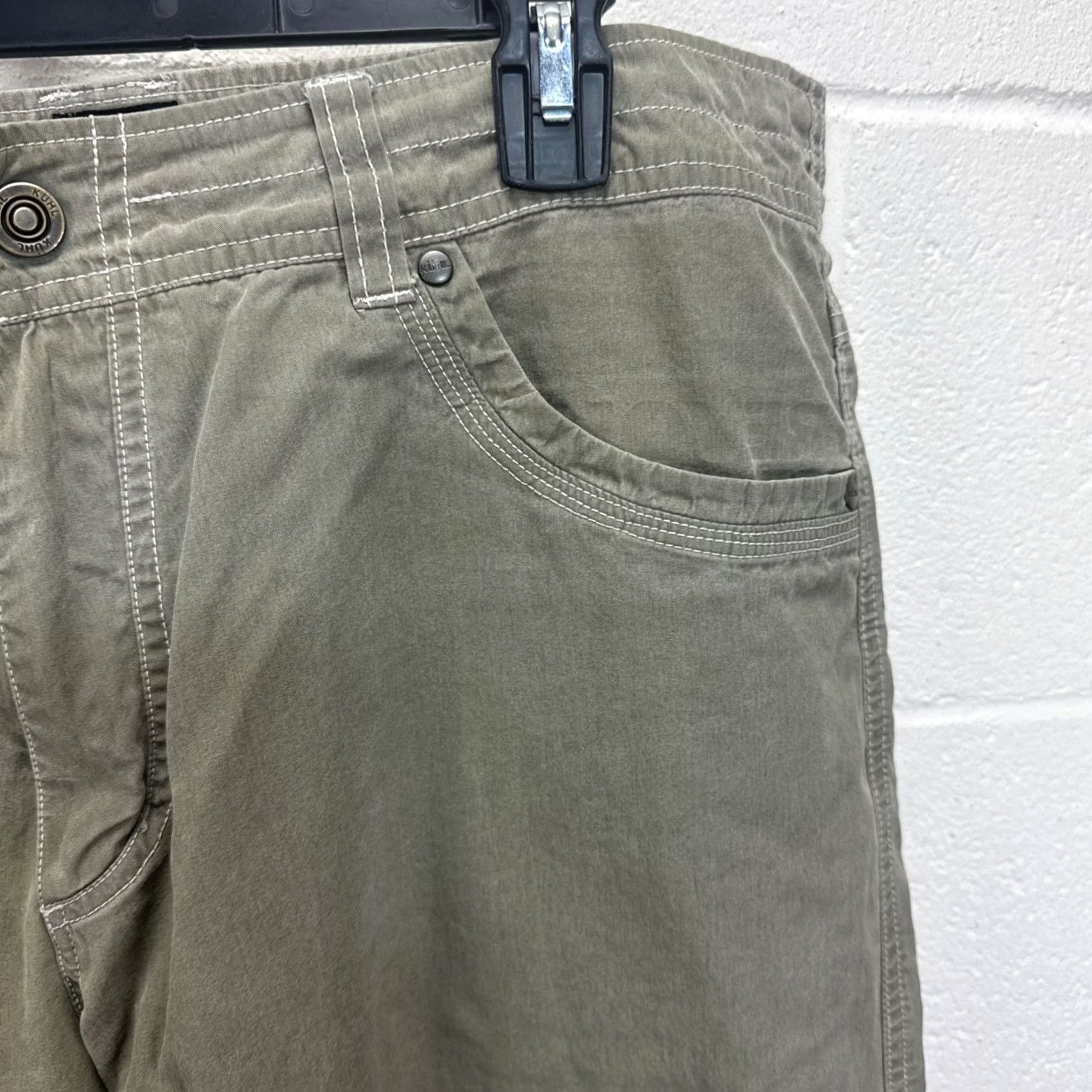 Vintage VINTAGE Kuhl Pants Mens 36 Green 36x32 Revolvr Patina Dye Outdoor Hiking Size US 36 / EU 52 - 3 Thumbnail