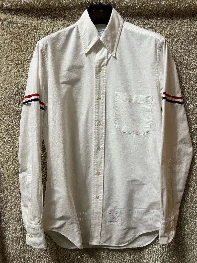 Thom Browne Thom Browne Men's White Casual Shirt. Size US M / EU 48-50 / 2 - 1 Thumbnail