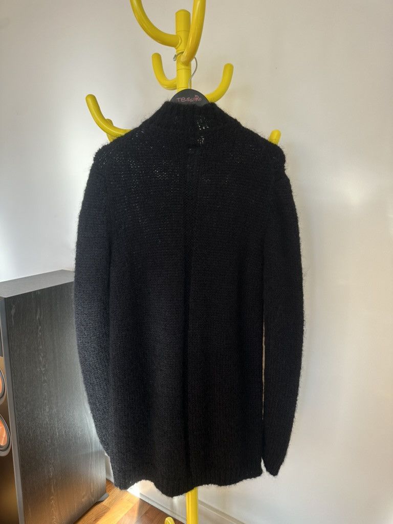 Rick Owens Rick Owens Mohair Alpaca Blend Oversized Turtleneck Black OS Size US L / EU 52-54 / 3 - 3 Thumbnail