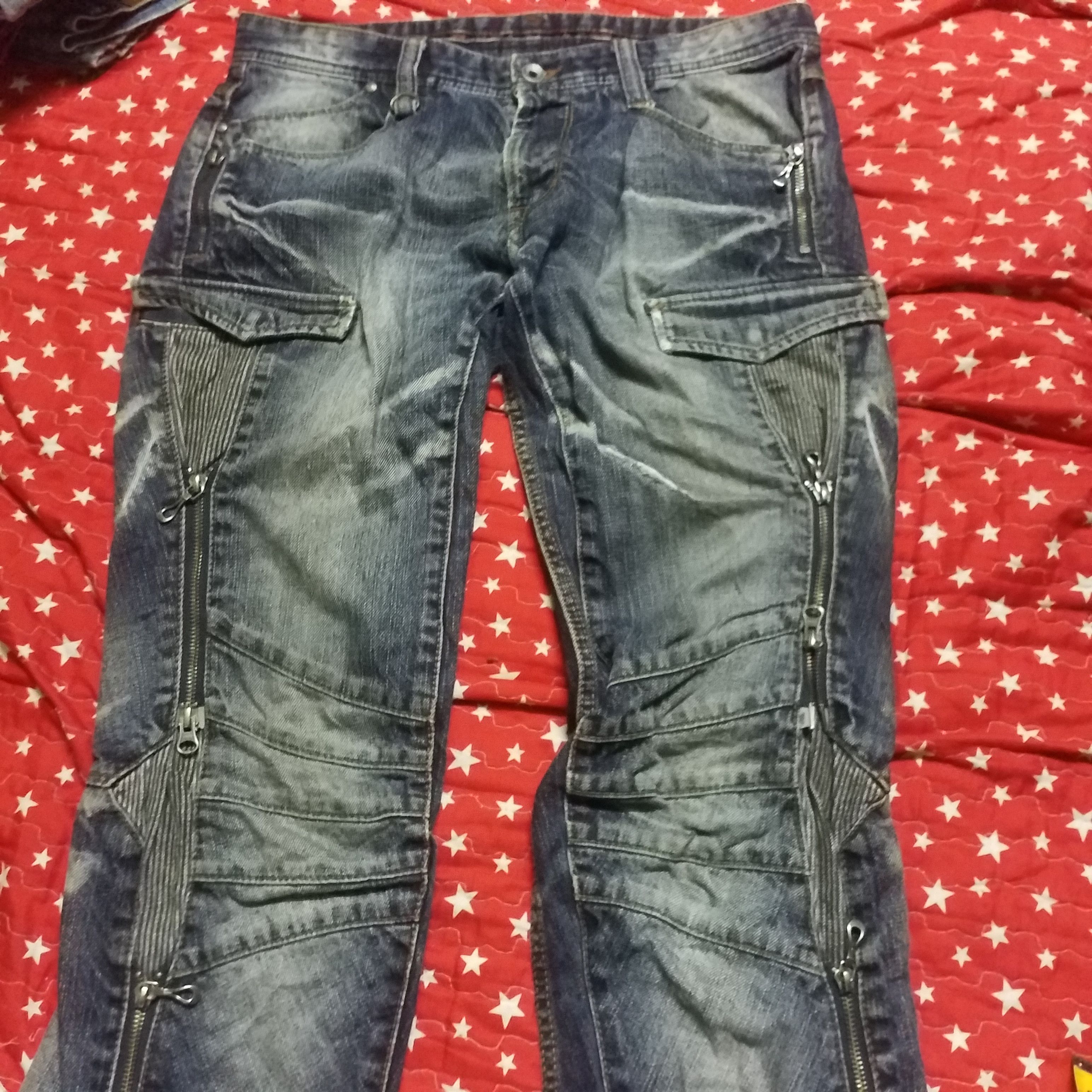 Nicole Club NICOLE CLUB JEANS CARGO HARD MATERIAL Size 34" / US 12 / IT 48 - 2 Thumbnail