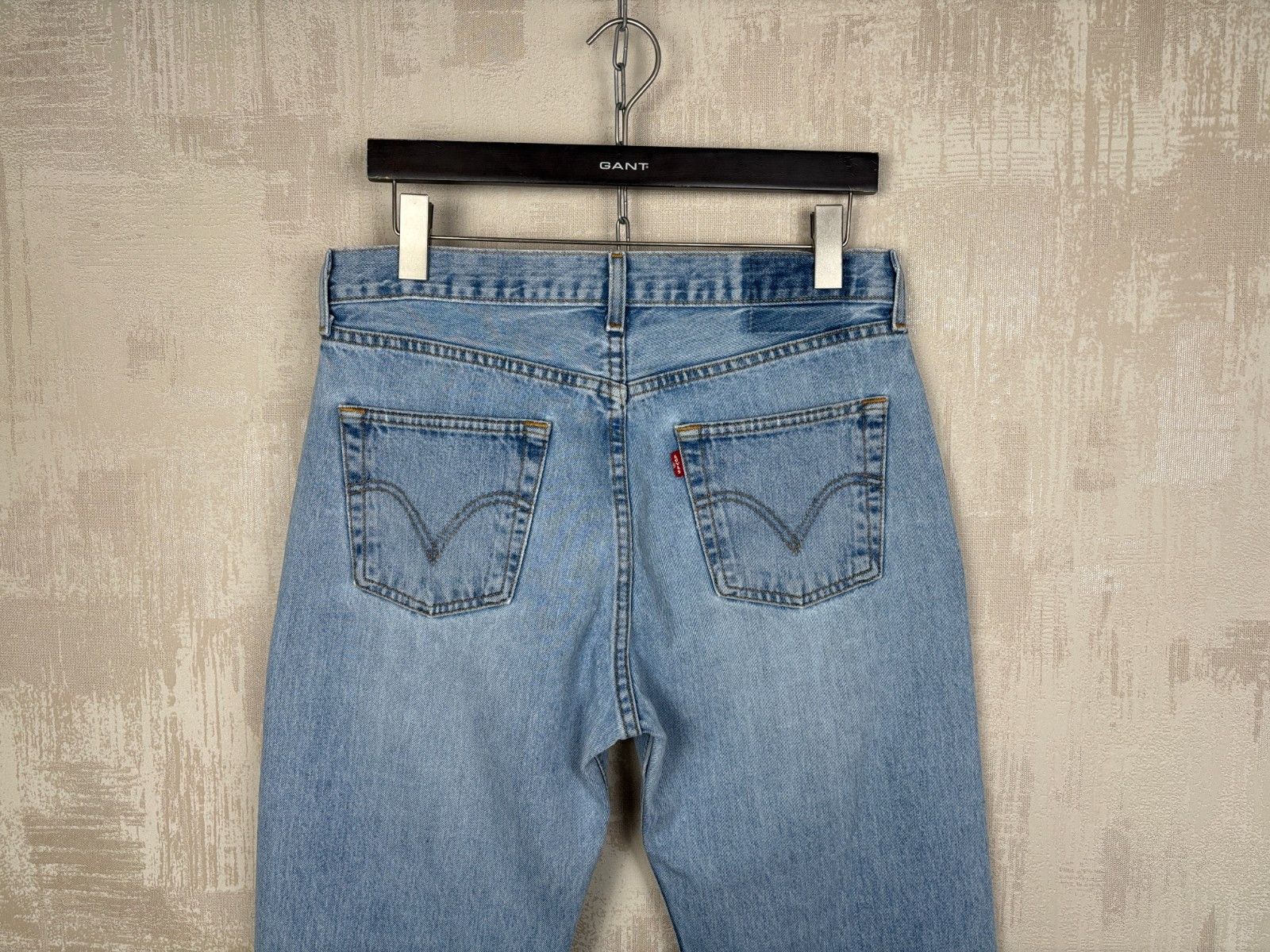 Levi's Vintage Levi's 751 02 Light Blue Stone Wash Denim Jeans Size US 33 - 3 Thumbnail