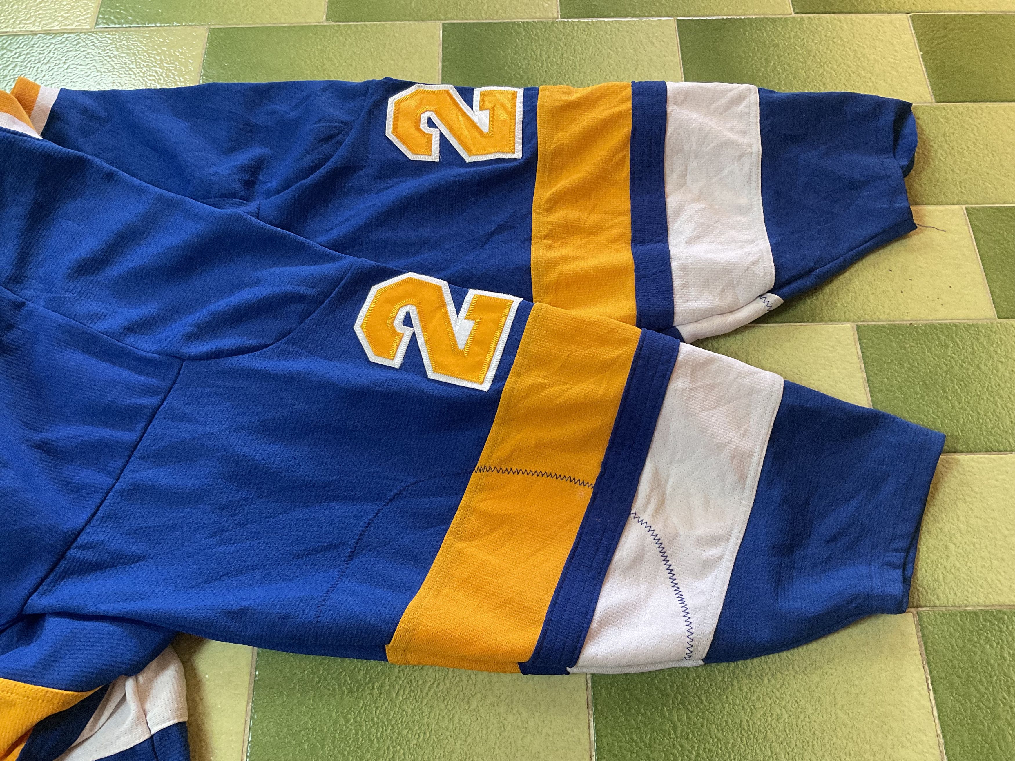 NHL Rhode Island Jr. Blues #27 Ice Hockey Jersey Stitched Size US M / EU 48-50 / 2 - 5 Thumbnail