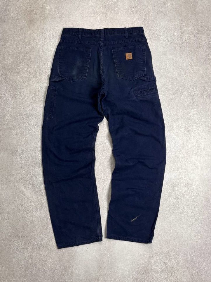 Carhartt × Vintage VINTAGE CARHARTT BAGGY WORKWEAR CARGO PANTS Y2K 34 Size US 34 / EU 50 - 1 Thumbnail