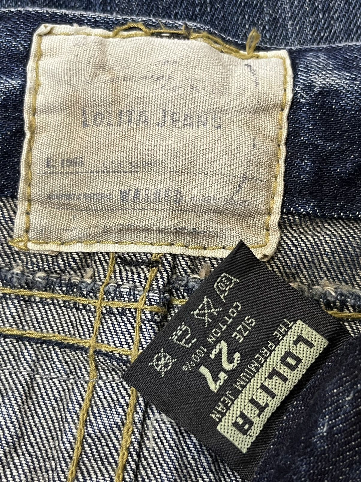 Japanese Brand JAPANESE CULT YOSHITOMO NARA LOLITA LOWRISE FLARE JEANS Size US 31 - 21 Thumbnail