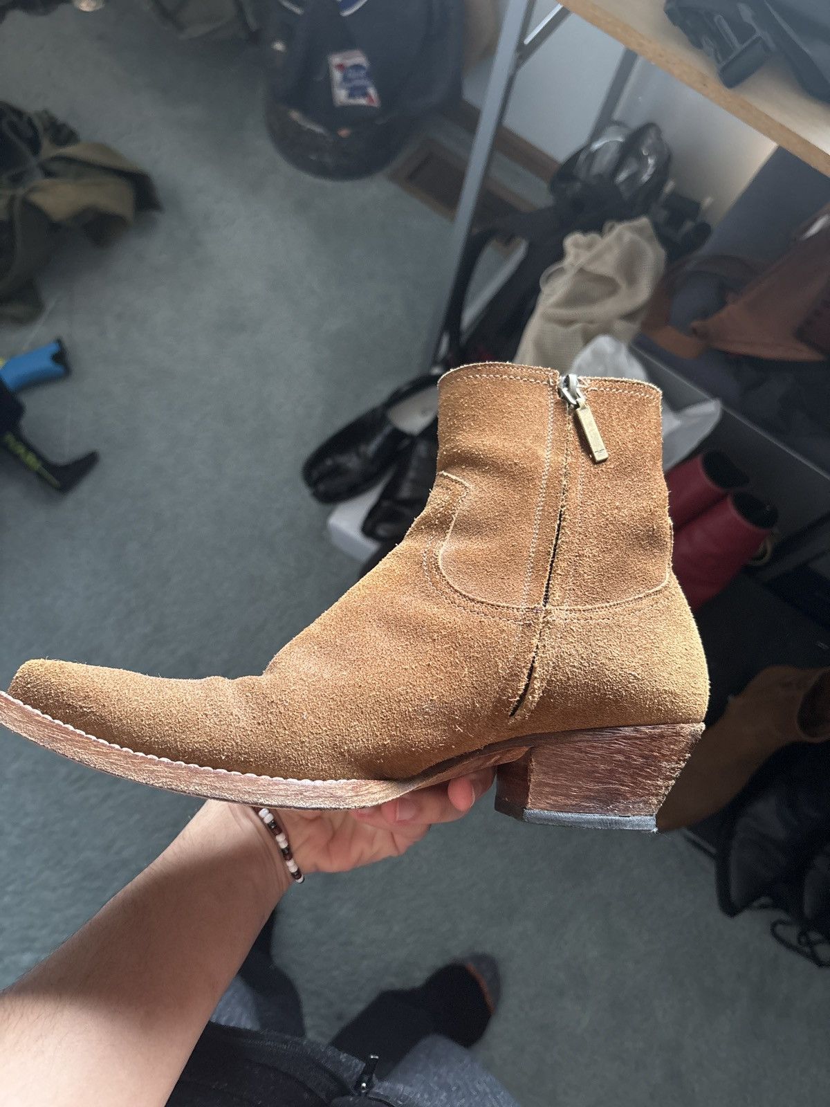 Saint Laurent Paris Lukas 40 in Noisette Size US 9 / EU 42 - 8 Thumbnail
