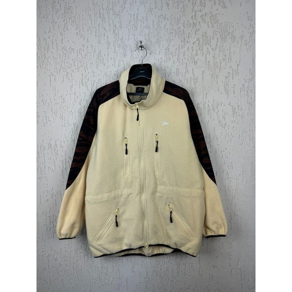 Patta Patta Slope Fleece Jacket Size Large Molten Lava Yellow Size US L / EU 52-54 / 3 - 6 Thumbnail