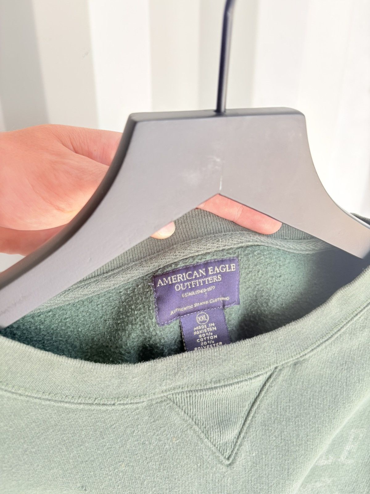 Abercrombie & Fitch Phys Ed Dep Thrashed Sun Faded Sweatshirt Size US XXL / EU 58 / 5 - 5 Thumbnail