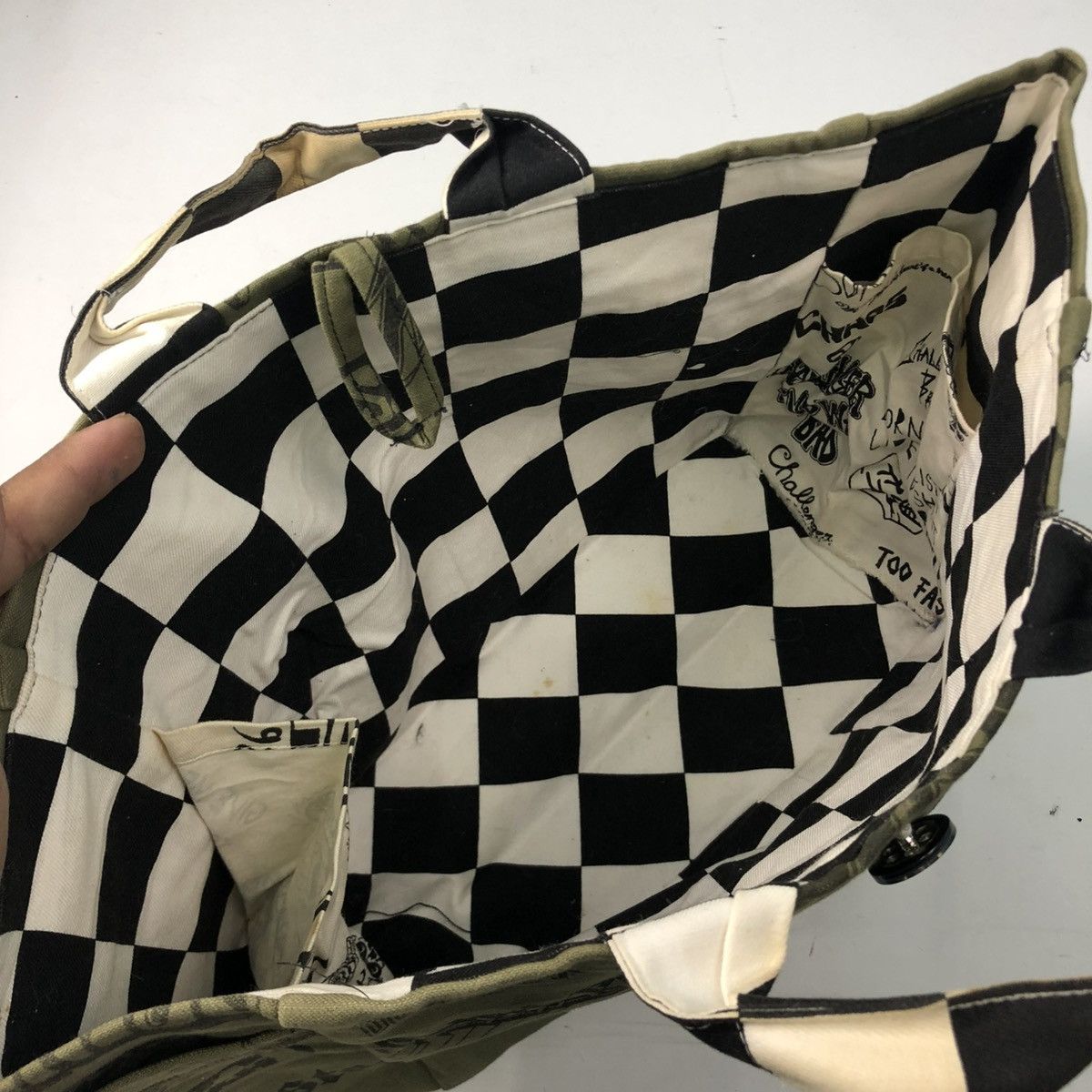 Hysteric Glamour ‼️LASTDROP‼️ HYSTERIC GLAMOUR MILITARY ROCK CARRY TOTE BAG Size ONE SIZE - 5 Thumbnail