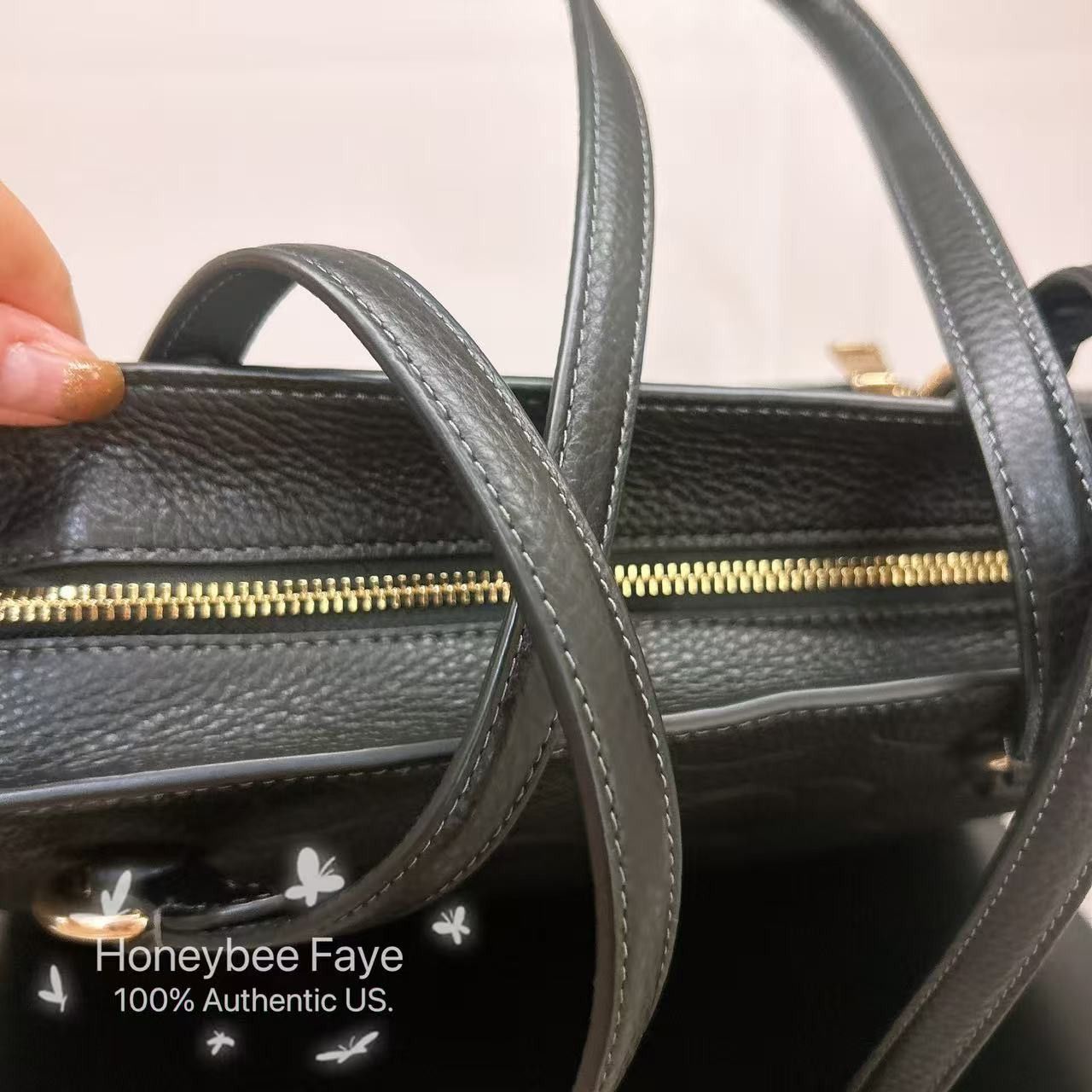 Station Tote Bag In Signature Leather CCD49