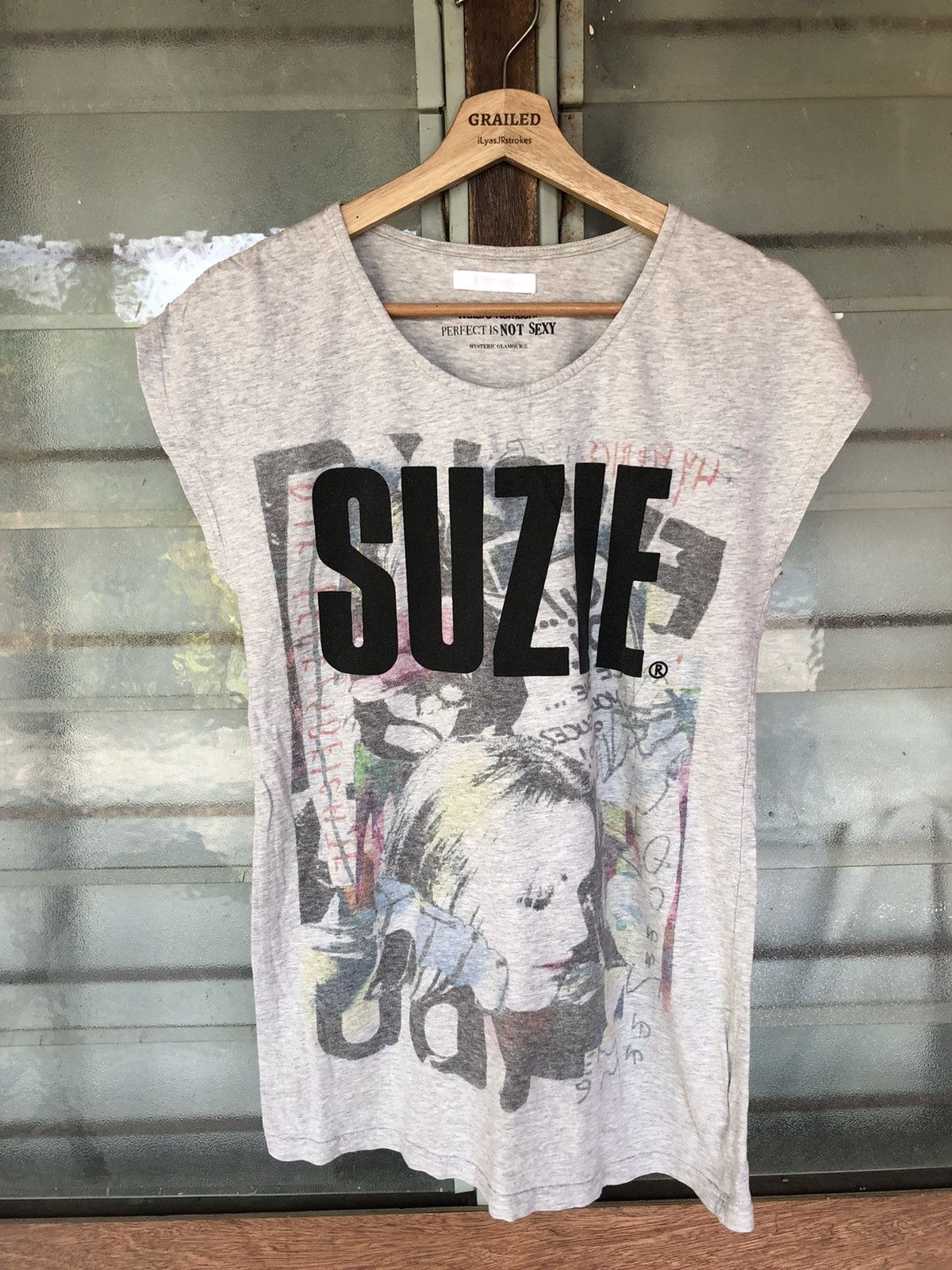 Hysteric Glamour Hysteric Glamour Suzie Art Photo Rare Shirt Tee Size ONE SIZE - 2 Thumbnail