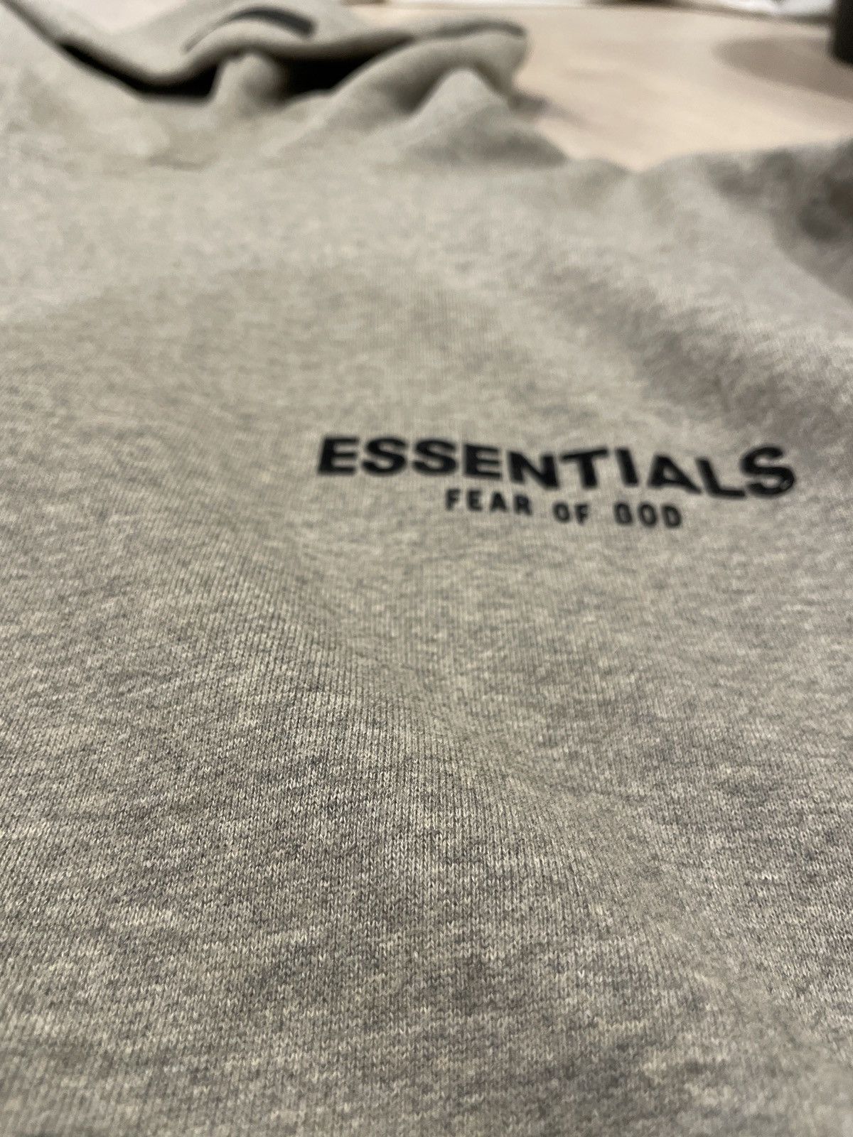 Designer × Essentials × Fear of God Fear Of God Essentials “Dark Oatmeal” Hoodie XS Size US XS / EU 42 / 0 - 6 Thumbnail