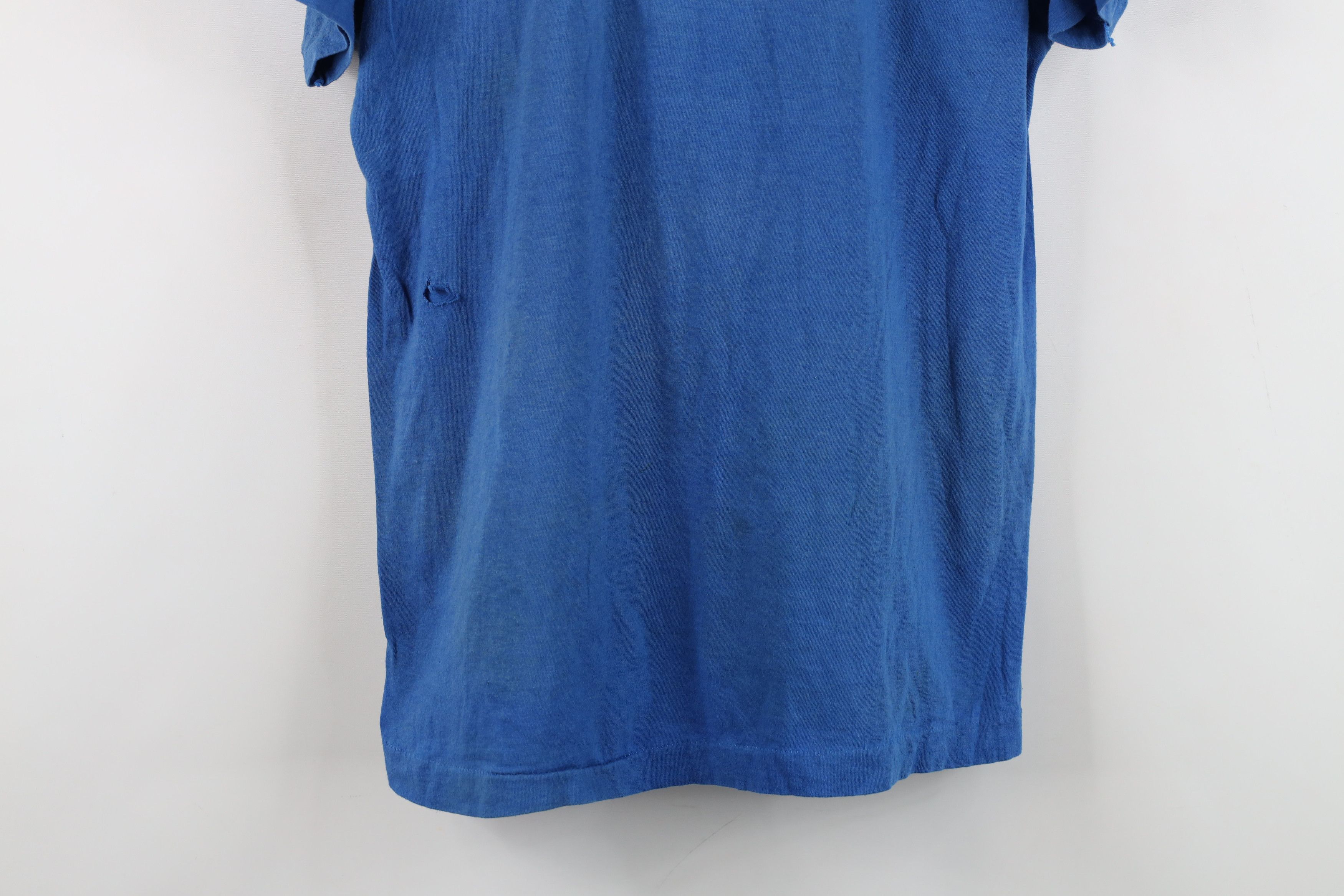 Vintage Vintage 80s Expositions Inc NEI Short Sleeve T-Shirt USA Size US L / EU 52-54 / 3 - 3 Thumbnail