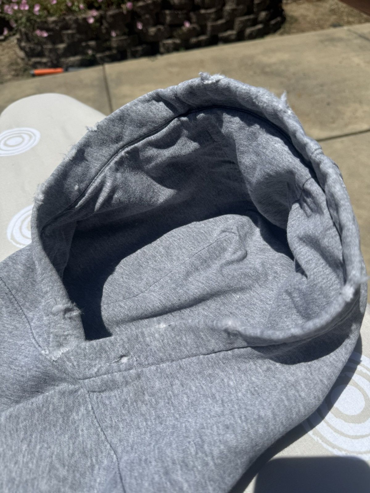 Nike Custom distressed nike hoodie SIZE LARGE Size US L / EU 52-54 / 3 - 4 Thumbnail
