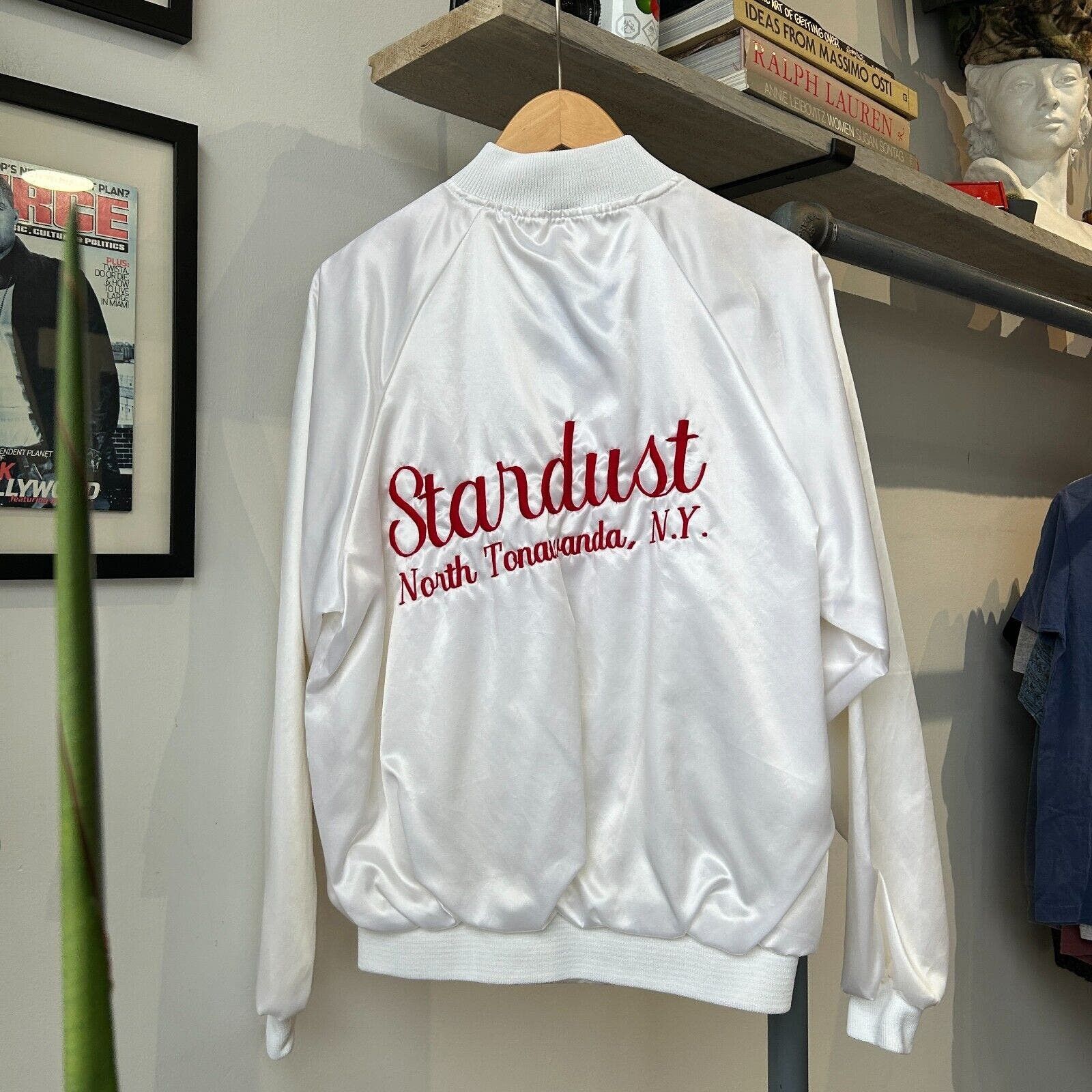 Vintage VINTAGE 80s | Stardust NY Button Snap Bomber Jacket sz M Size US M / EU 48-50 / 2 - 6 Thumbnail