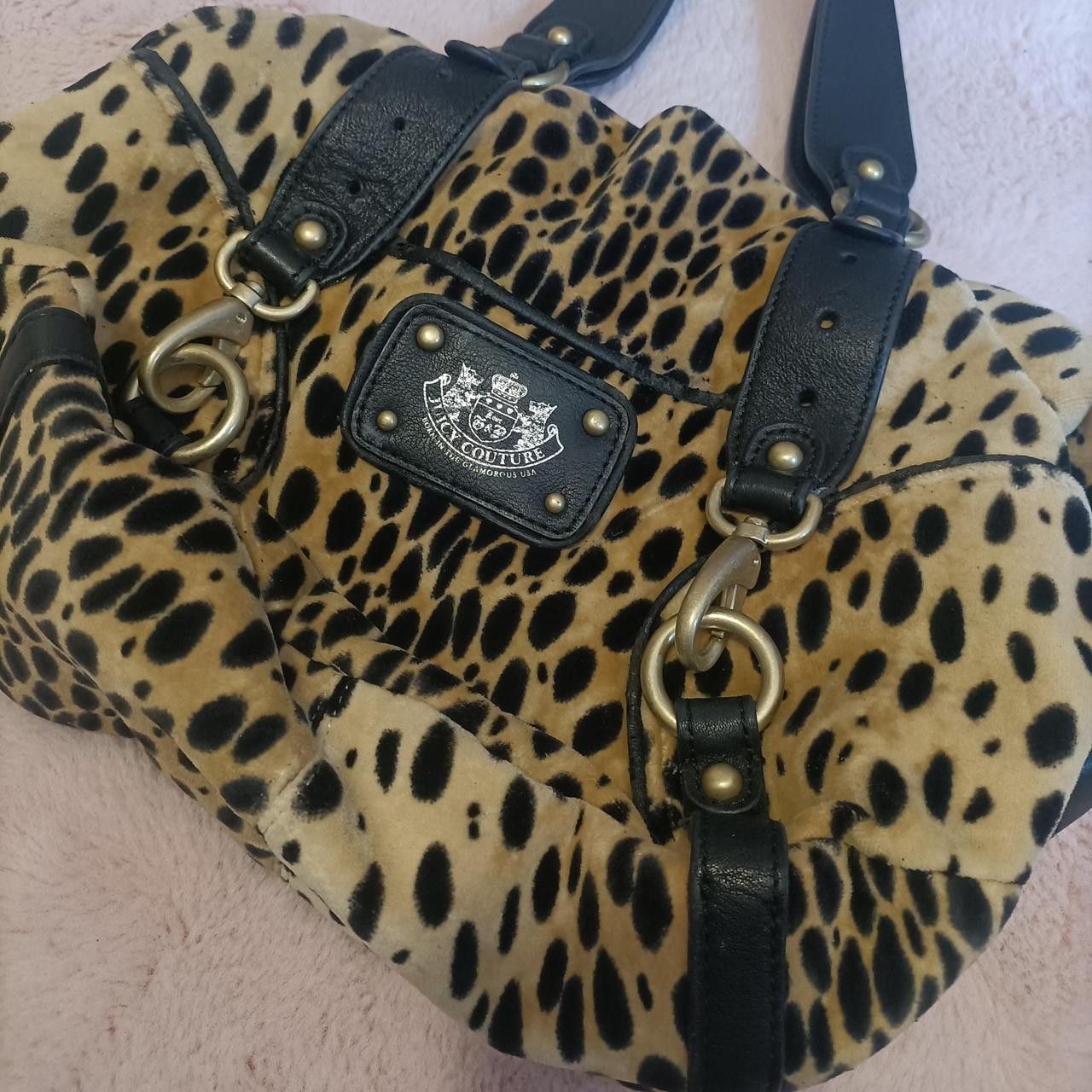 Juicy couture cheetah bag sales