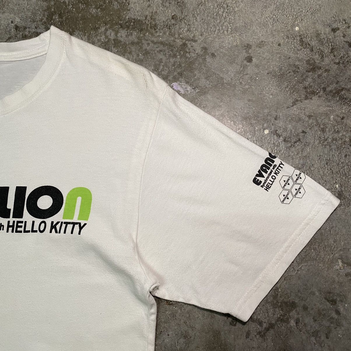 Anime EVANGELION SYNCHRONIZED WITH HELLO KITTY ANIME T SHIRT Size US L / EU 52-54 / 3 - 7 Thumbnail