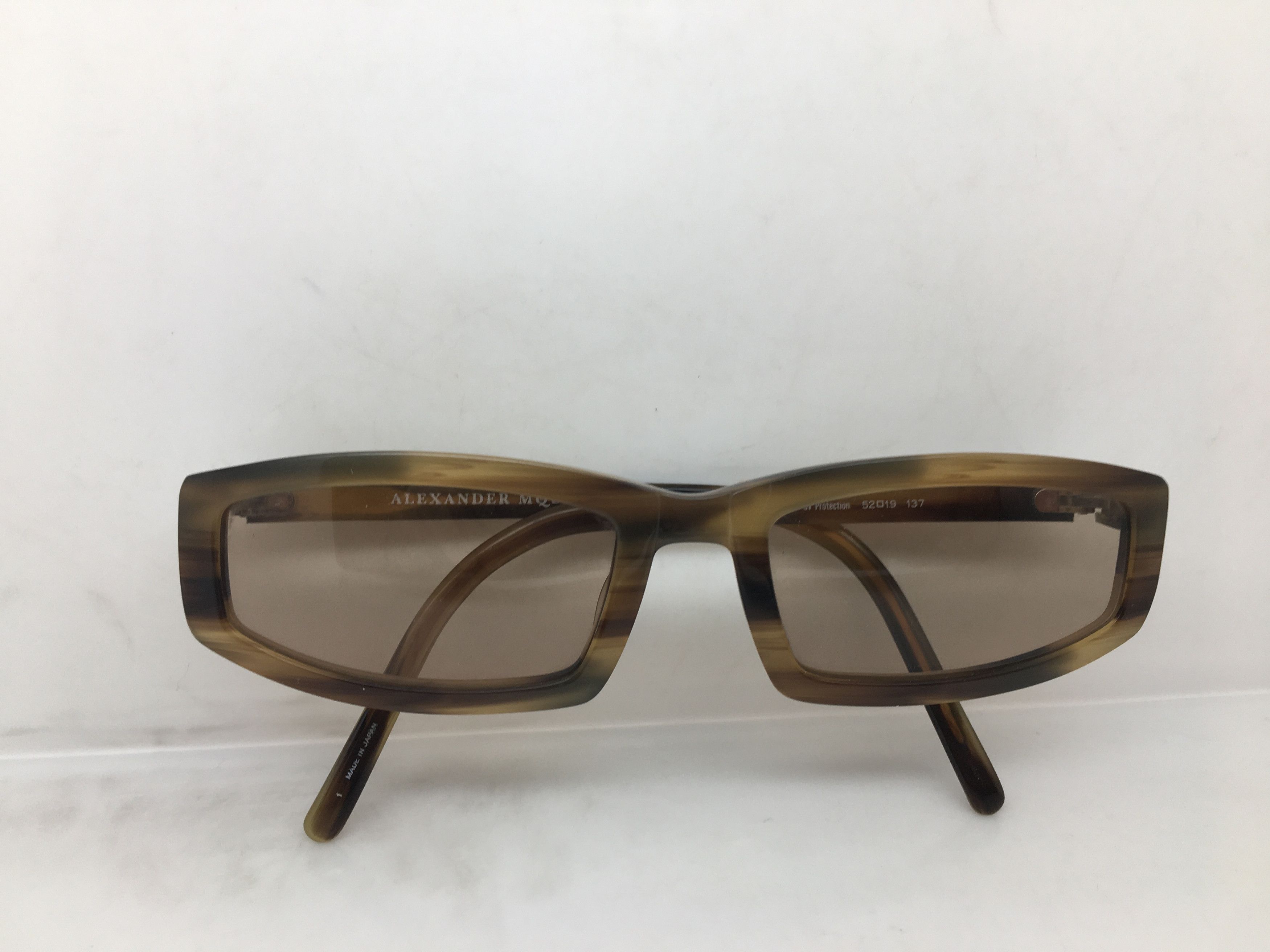 Alexander McQueen Alexander McQueen 42-0002 Sunglasses Frame Made in Japan Size ONE SIZE - 8 Thumbnail