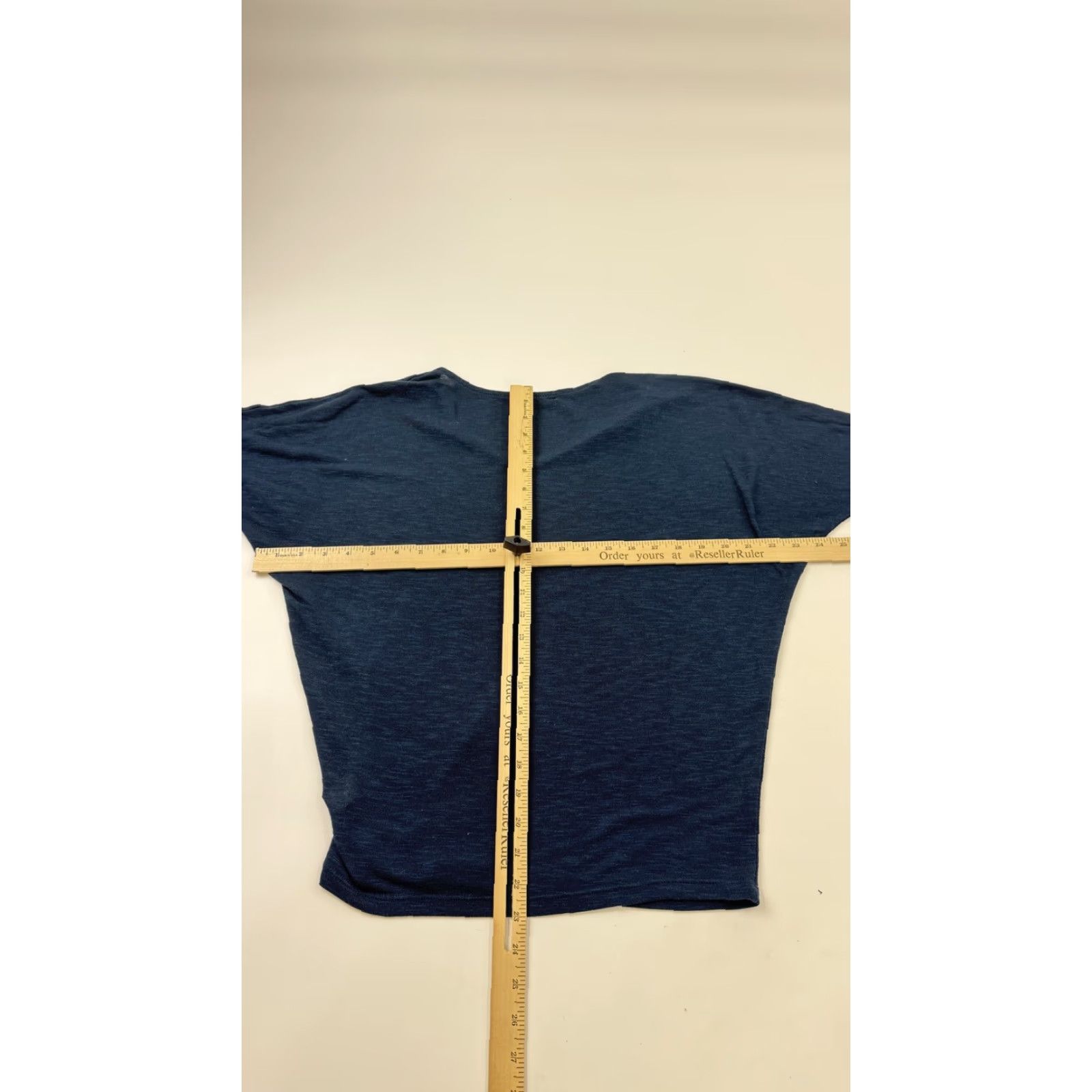 Vintage Laila Jayde Sweater Womens Medium Blue Dolman Batwing Knit Top Made USA Size M / US 6-8 / IT 42-44 - 7 Thumbnail
