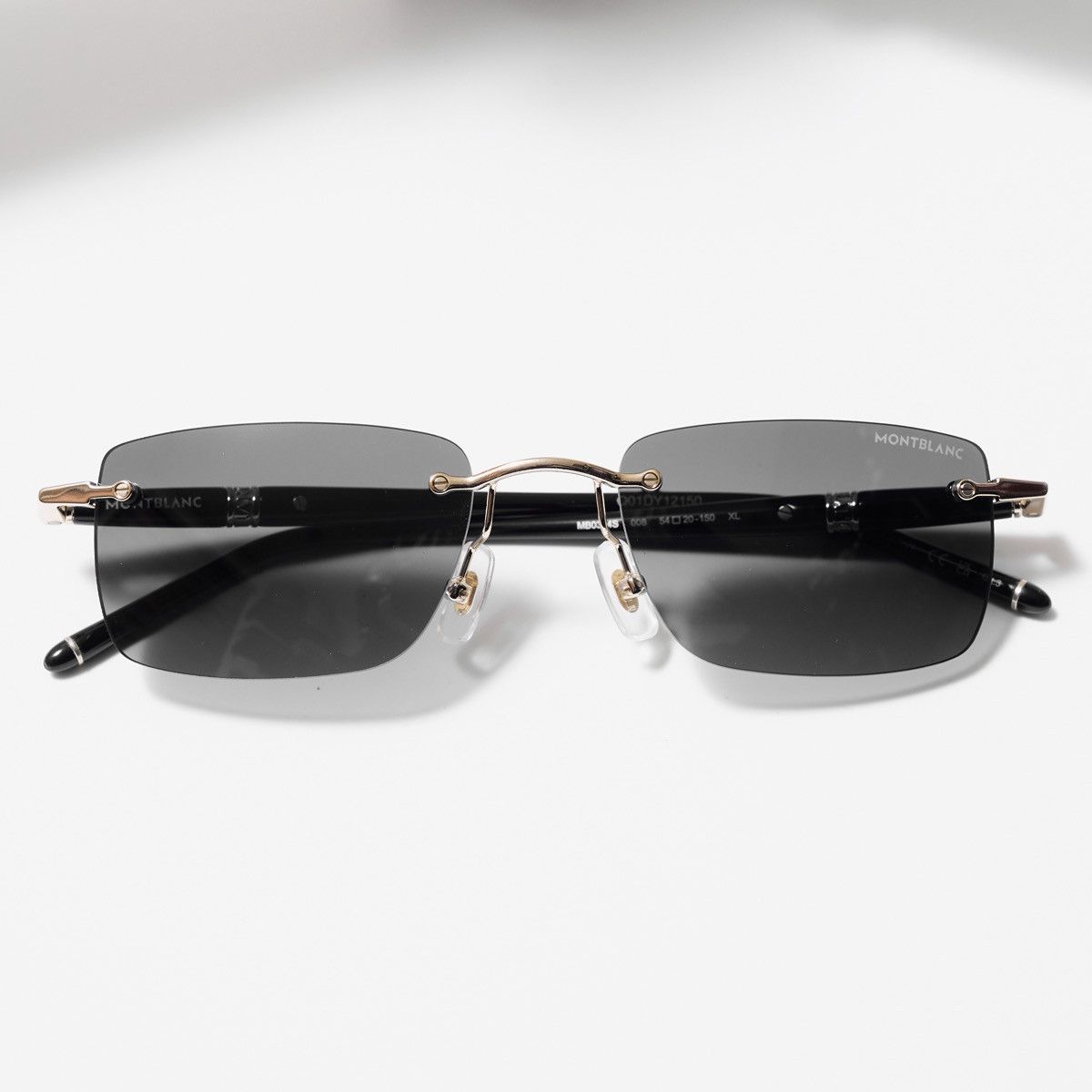 Montblanc MONTBLANC MB0344S 008 SUNGLASSES Size ONE SIZE - 6 Thumbnail