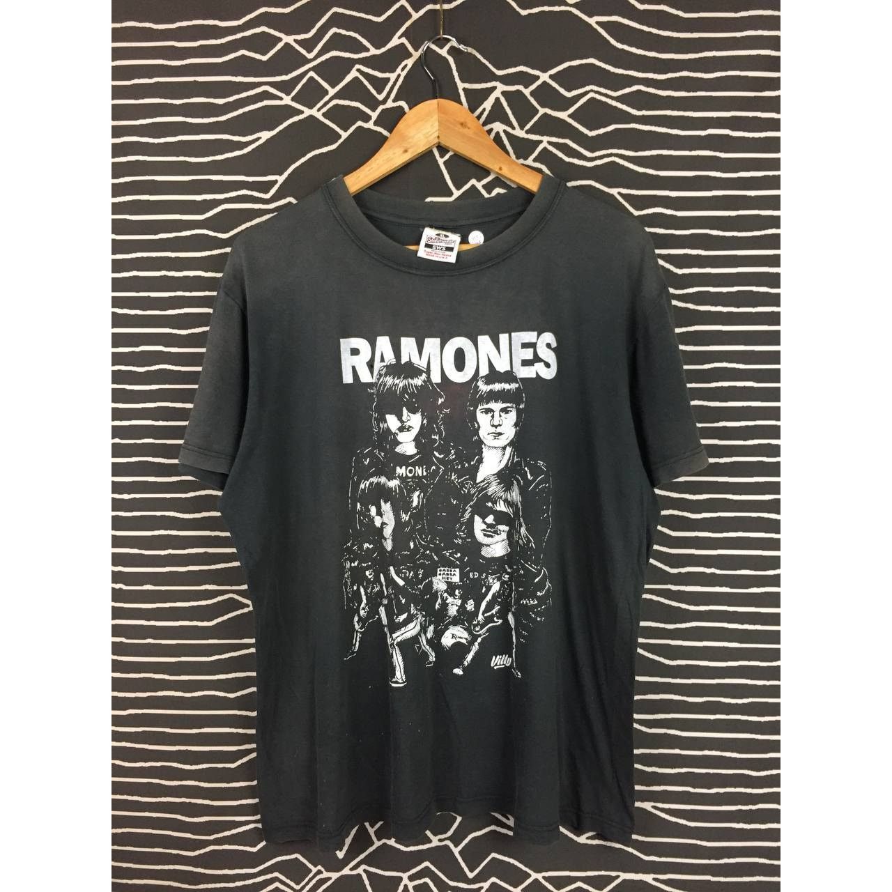 Band Tees × Vintage Vtg Ramones American Punk Rock Band Made In Usa Tee Size US XL / EU 56 / 4 - 1 Thumbnail