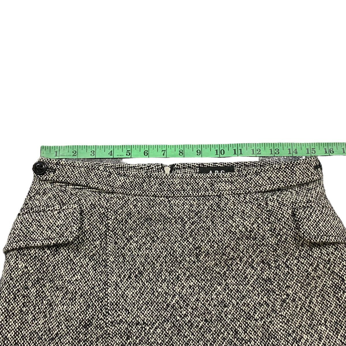 A.P.C. Vintage Apc Mini Skirt Wool M Size Grey Colour Size 30" / US 8 / IT 44 - 9 Thumbnail