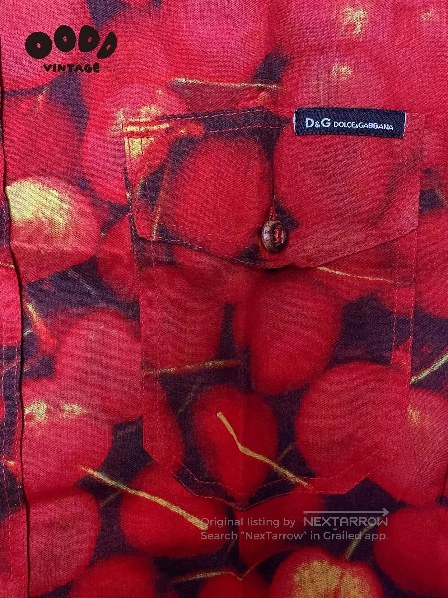 Dolce & Gabbana Dolce & Gabbana Cherry Printed Shirt. Size S / US 4 / IT 40 - 4 Thumbnail