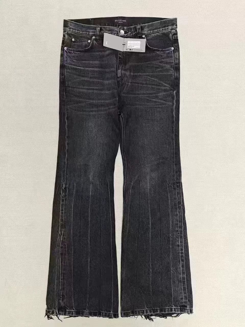 Balenciaga Balenciaga Flared Denim Pants Size M Size US 30 / EU 46 - 1 Thumbnail