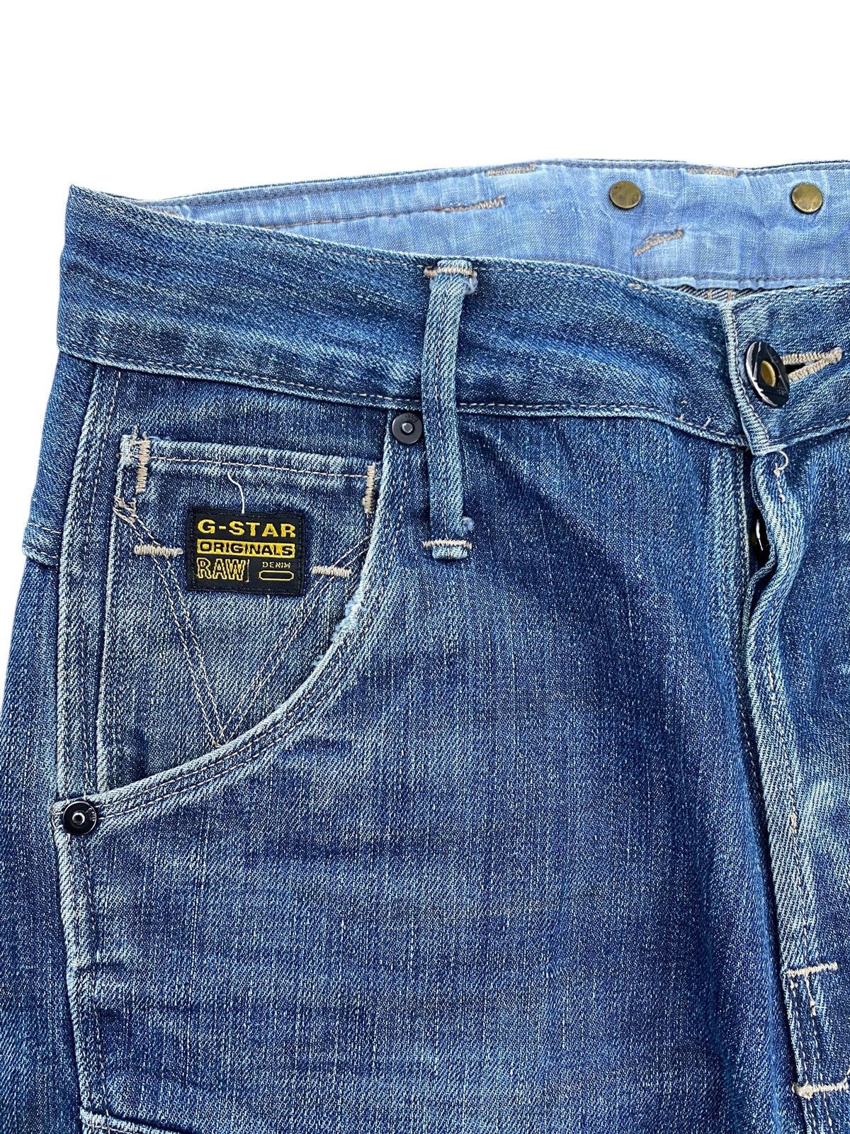 G-Star G-Star Raw Double Knee Style Loose Jeans Size US 30 / EU 46 - 13 Thumbnail