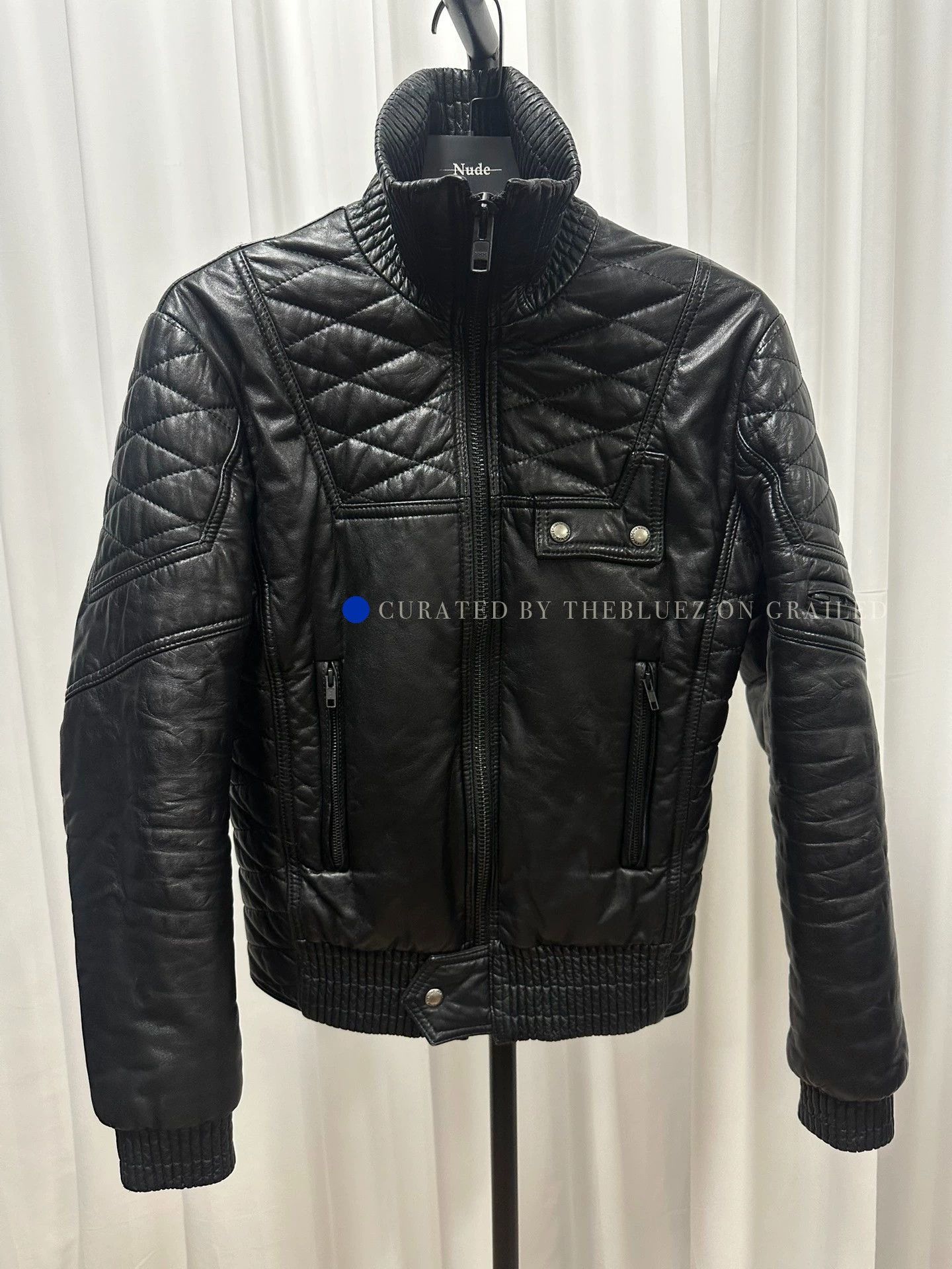 Junya Watanabe Sleek Black Leather Jacket Size US S / EU 44-46 / 1 - 1 Thumbnail