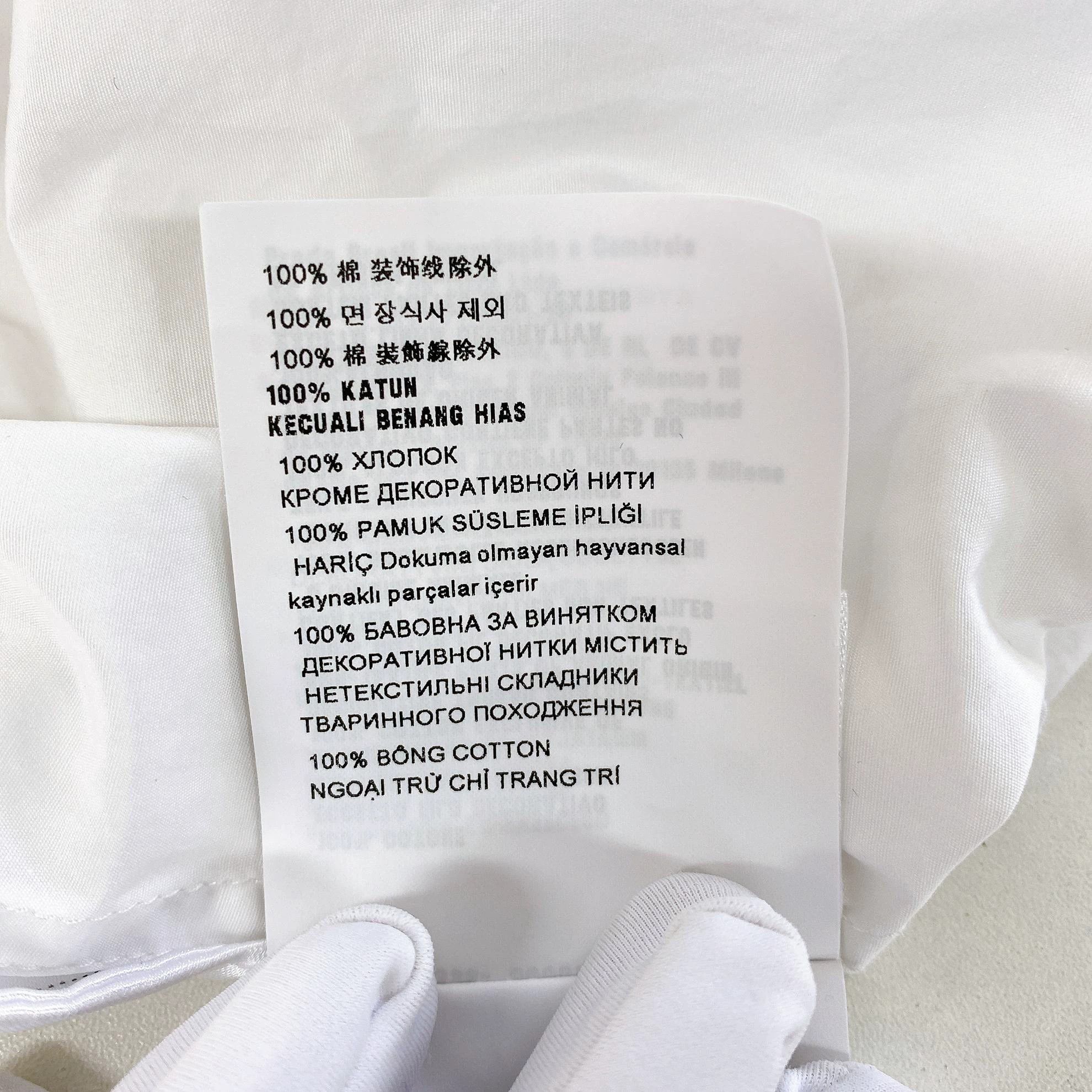 Miu Miu MIU MIU White Sleeveless Shirt Size XS / US 0-2 / IT 36-38 - 8 Thumbnail