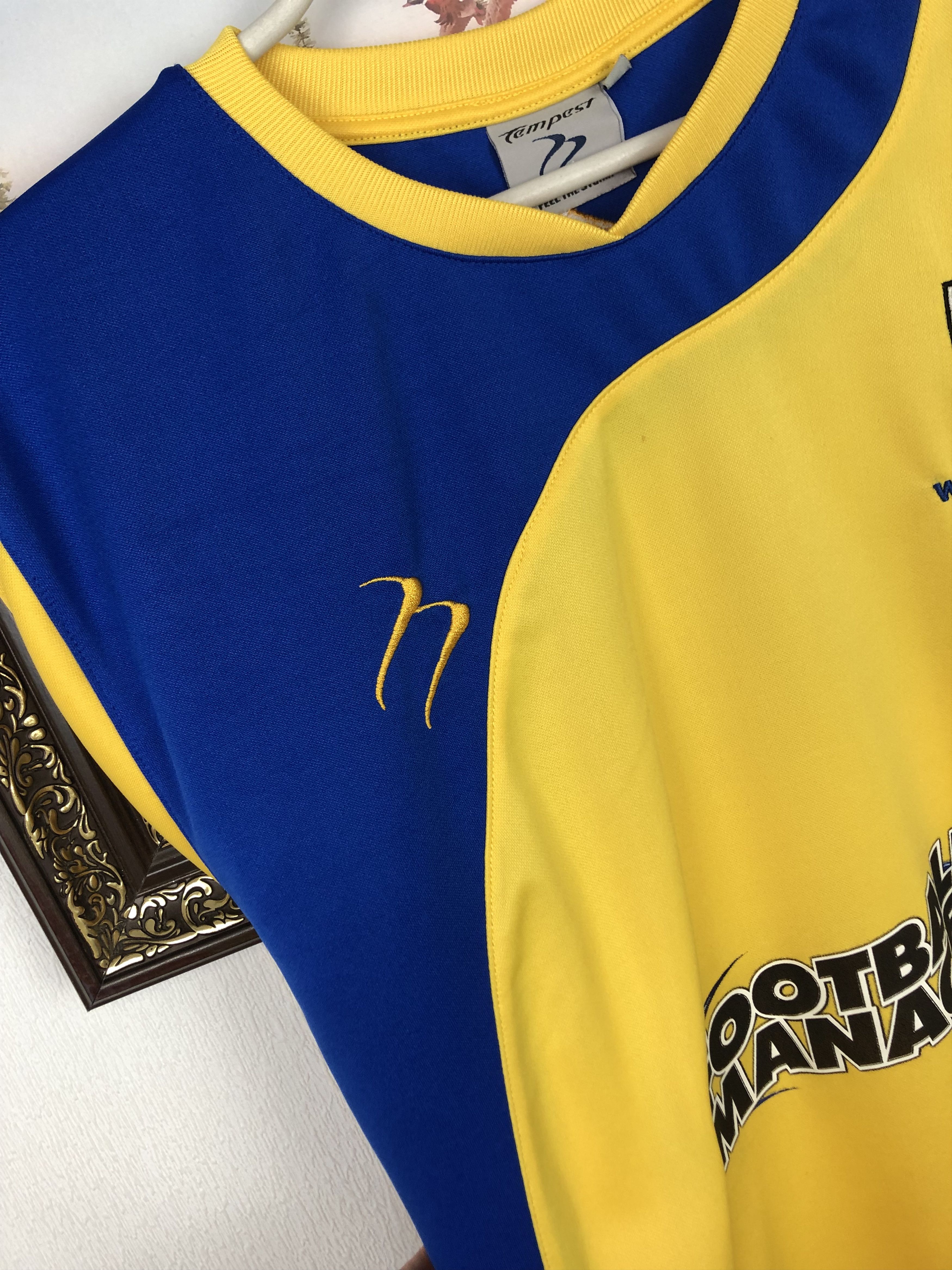 Vintage Wimbledon football shirt 2009 Soccer Long Sleeve Jersey Size US XL / EU 56 / 4 - 5 Thumbnail