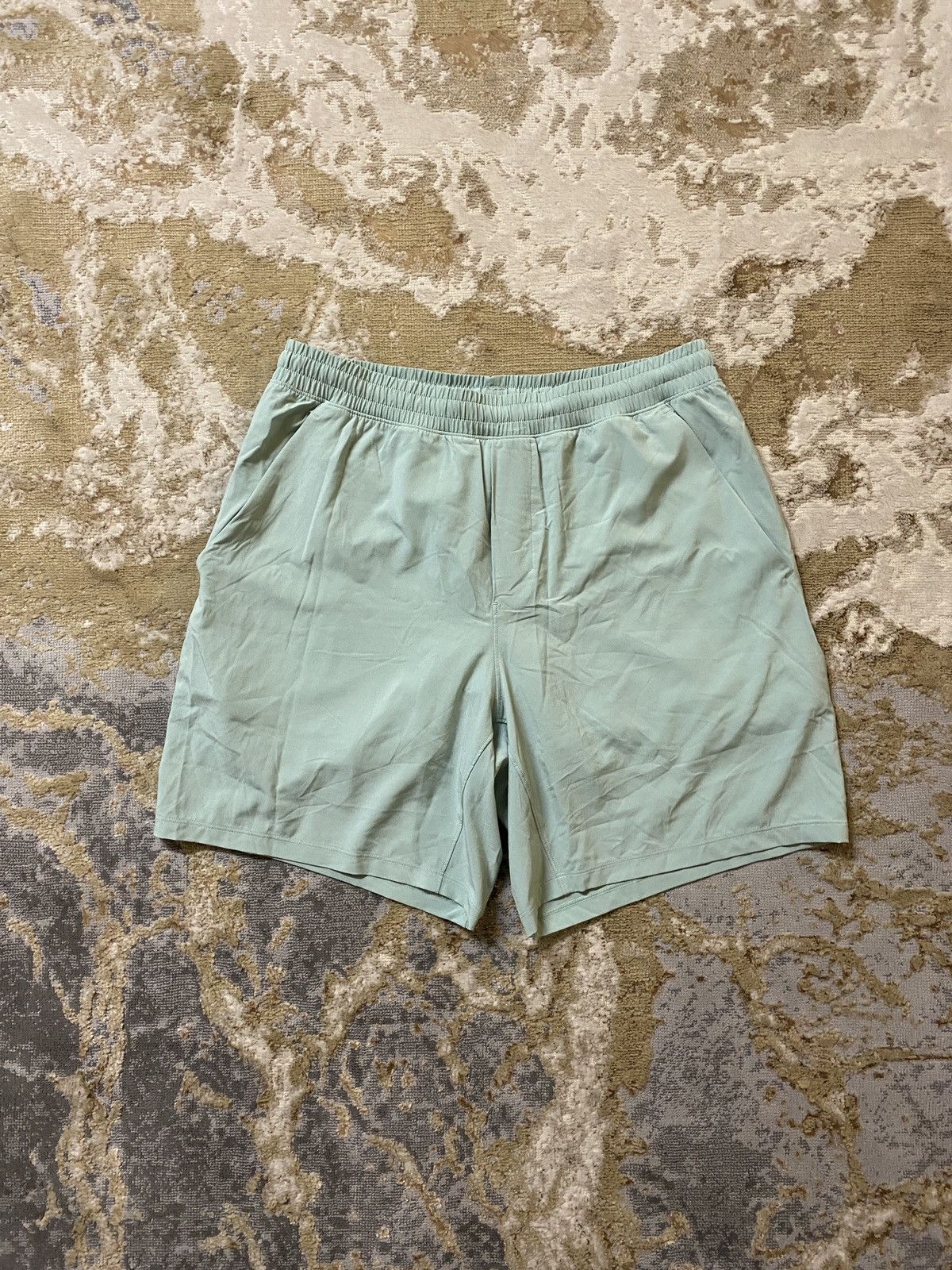 Lululemon Streetwear Vintage Green Mint Lululemon Shorts Grailed