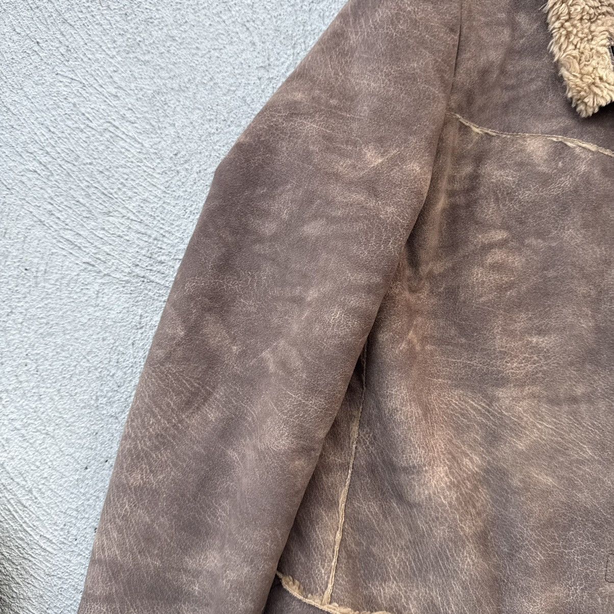 Giorgio Armani Armani Jeans Vintage Faux Shearling Coat Size US S / EU 44-46 / 1 - 4 Thumbnail