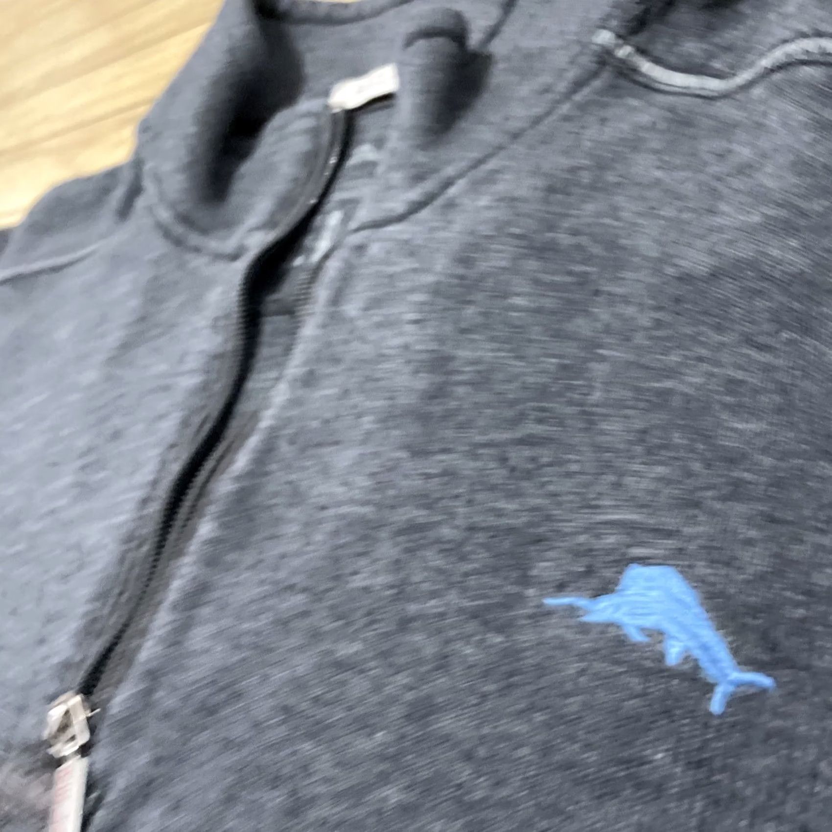 Tommy Bahama Tommy Bahama 1/4 Zip Sweater Men XL Gray Fish Logo Yachty Old Money Active XL Shirt Mens Gray Size US XL / EU 56 / 4 - 6 Thumbnail