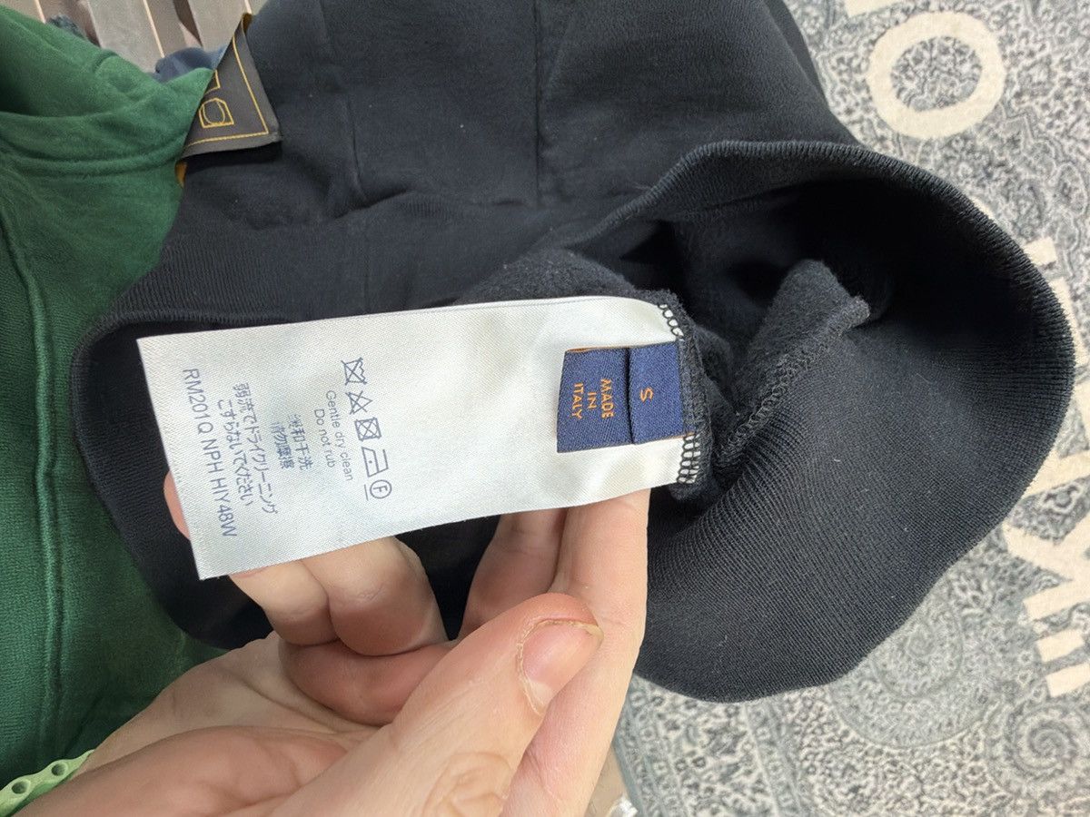Louis Vuitton Louis Vuitton Back Logo Hooded Sweatshirt Black Size US S / EU 44-46 / 1 - 5 Thumbnail