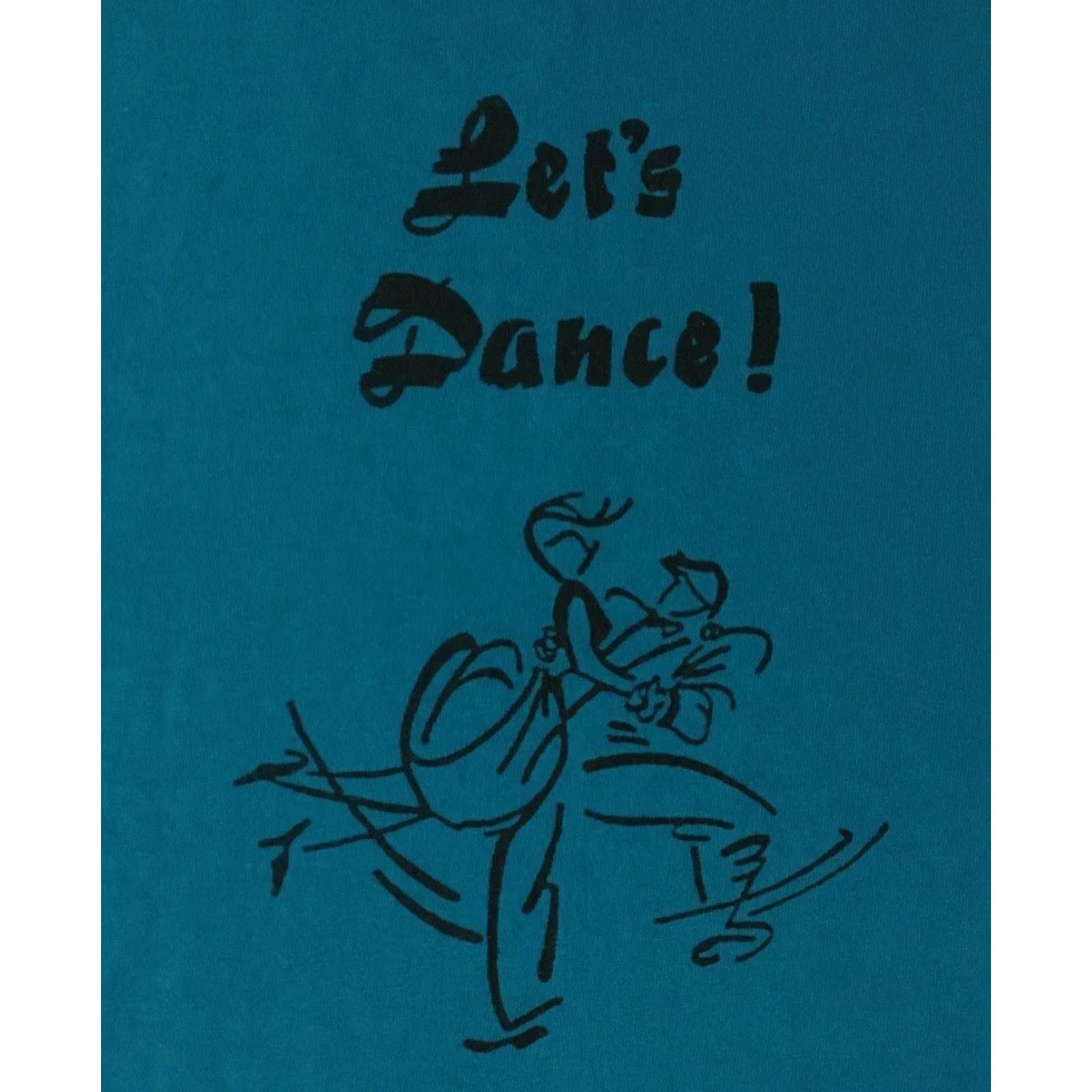DANCER VINTAGE Lets Dance Faded Shirt M Blue USA Ballet Theatre School Grunge 80s 90s Mens Shirt Size US M / EU 48-50 / 2 - 3 Thumbnail