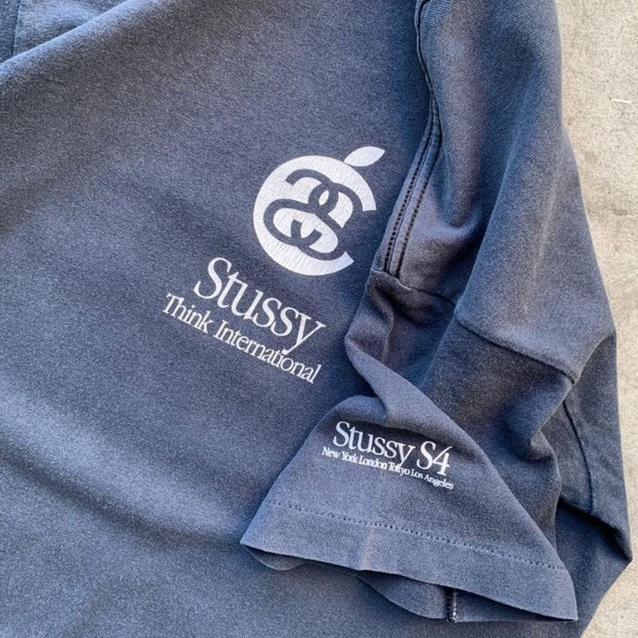 Apple × Stussy (S) 90’s Stussy Apple Logo Parody Tee RARE Size US S / EU 44-46 / 1 - 2 Thumbnail