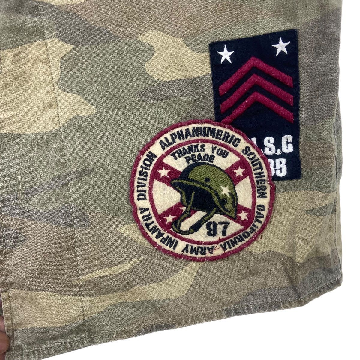 Alphanumeric Southern California USA Flag Eagle Logo Utility Shirt Size US S / EU 44-46 / 1 - 16 Thumbnail