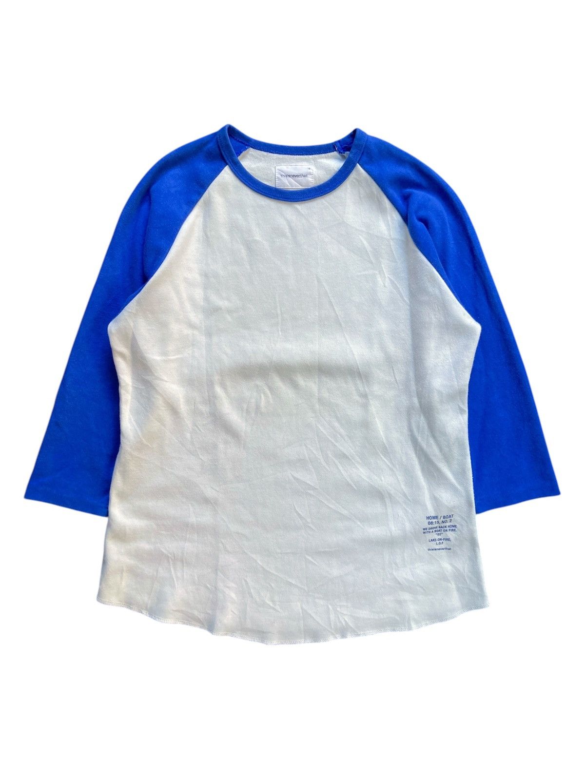 thisisneverthat THISISNEVERTHAT LAKE IN FIRE RAGLAN LONG SLEEVE Size US L / EU 52-54 / 3 - 1 Thumbnail